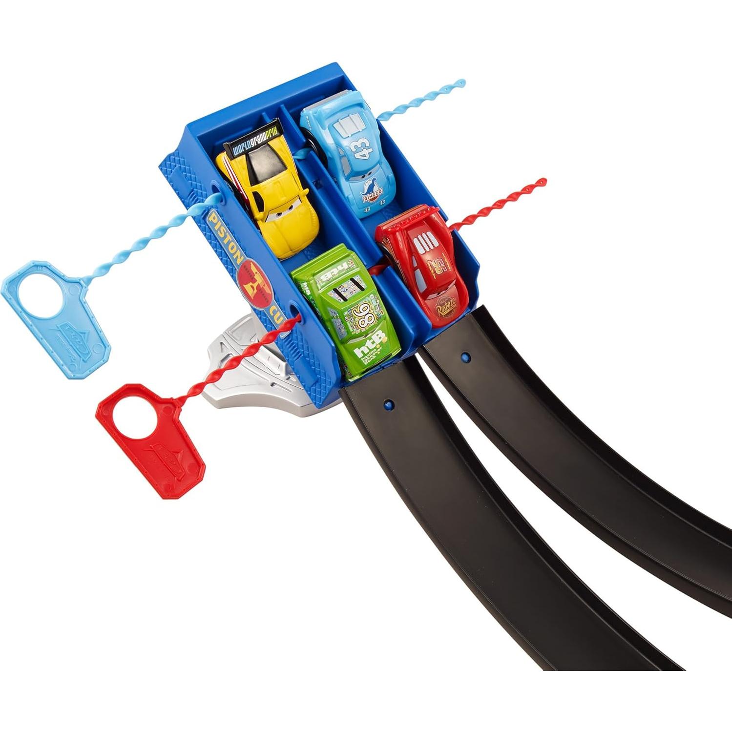 Pista de Acrobacias Riplash Racers Mattel con Rayo McQueen