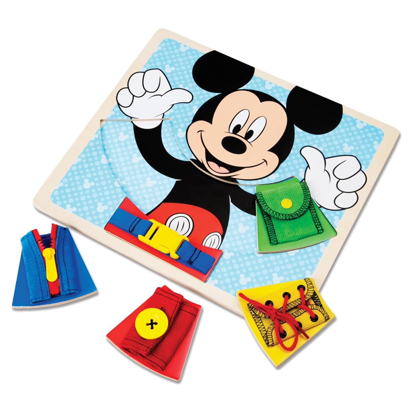Juego de Habilidades Básicas de Madera Melissa & Doug Mickey Mouse