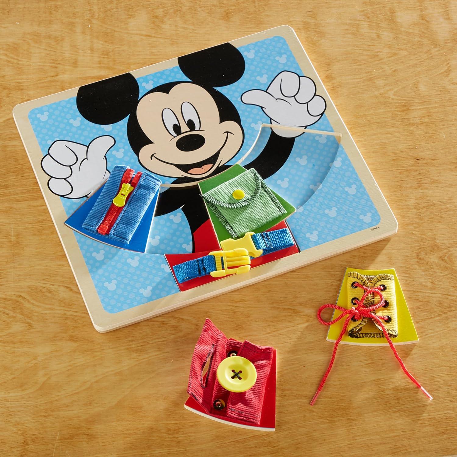 Juego de Habilidades Básicas de Madera Melissa & Doug Mickey Mouse