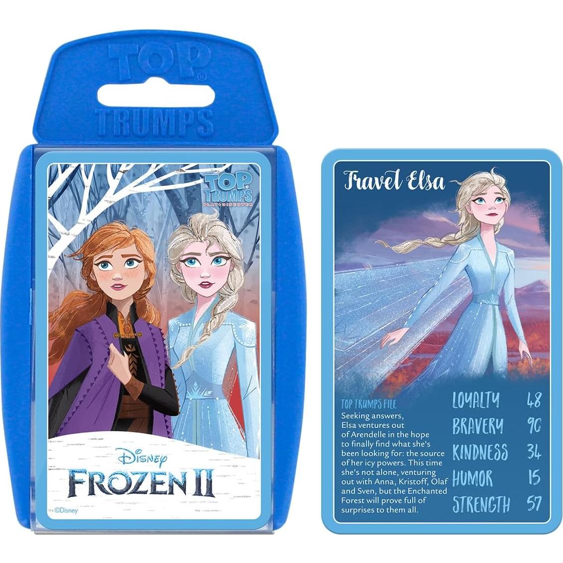 Juego de Cartas Top Trumps Disney Pixar y Frozen 2 - 30 Personajes
