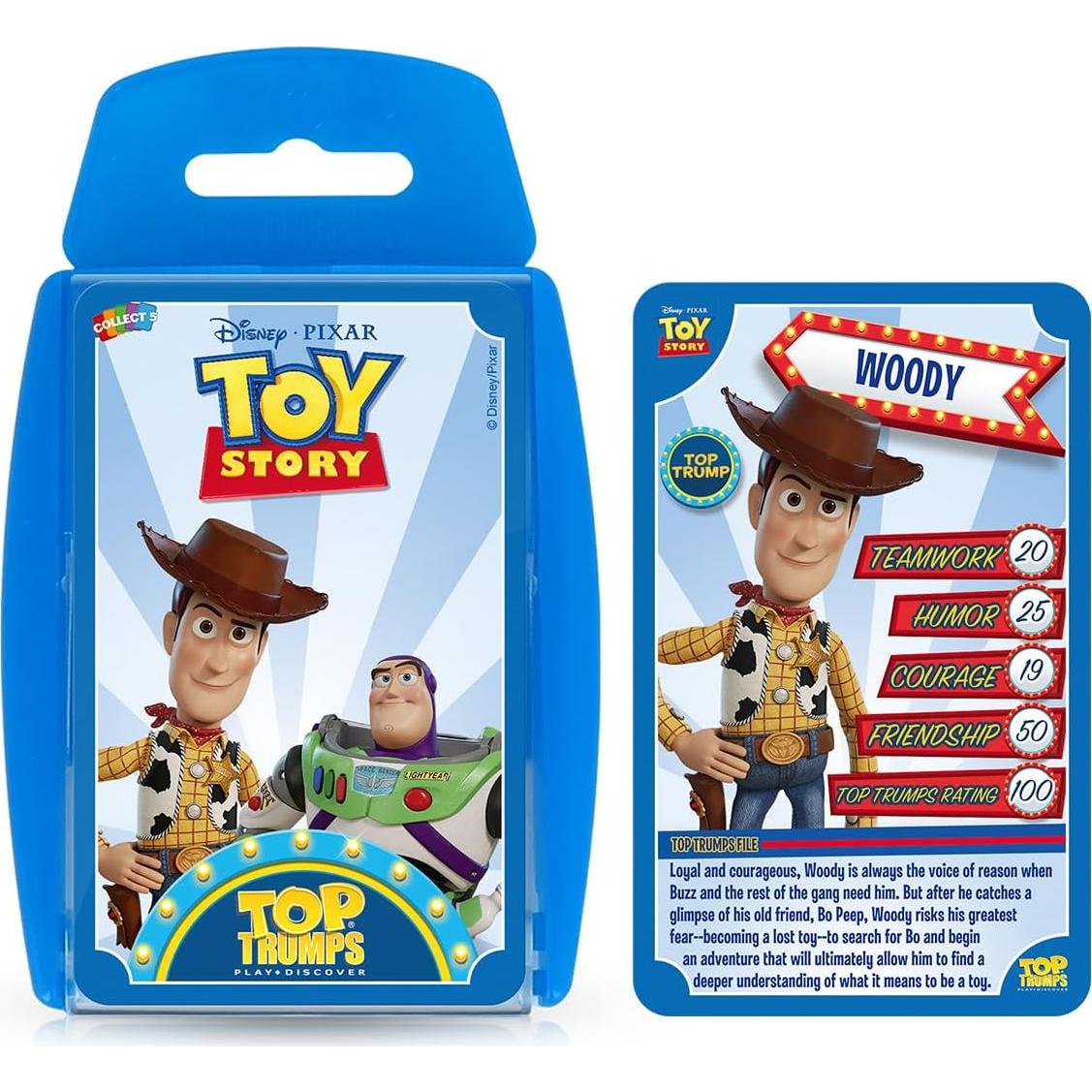 Juego de Cartas Top Trumps Disney Pixar y Frozen 2 - 30 Personajes