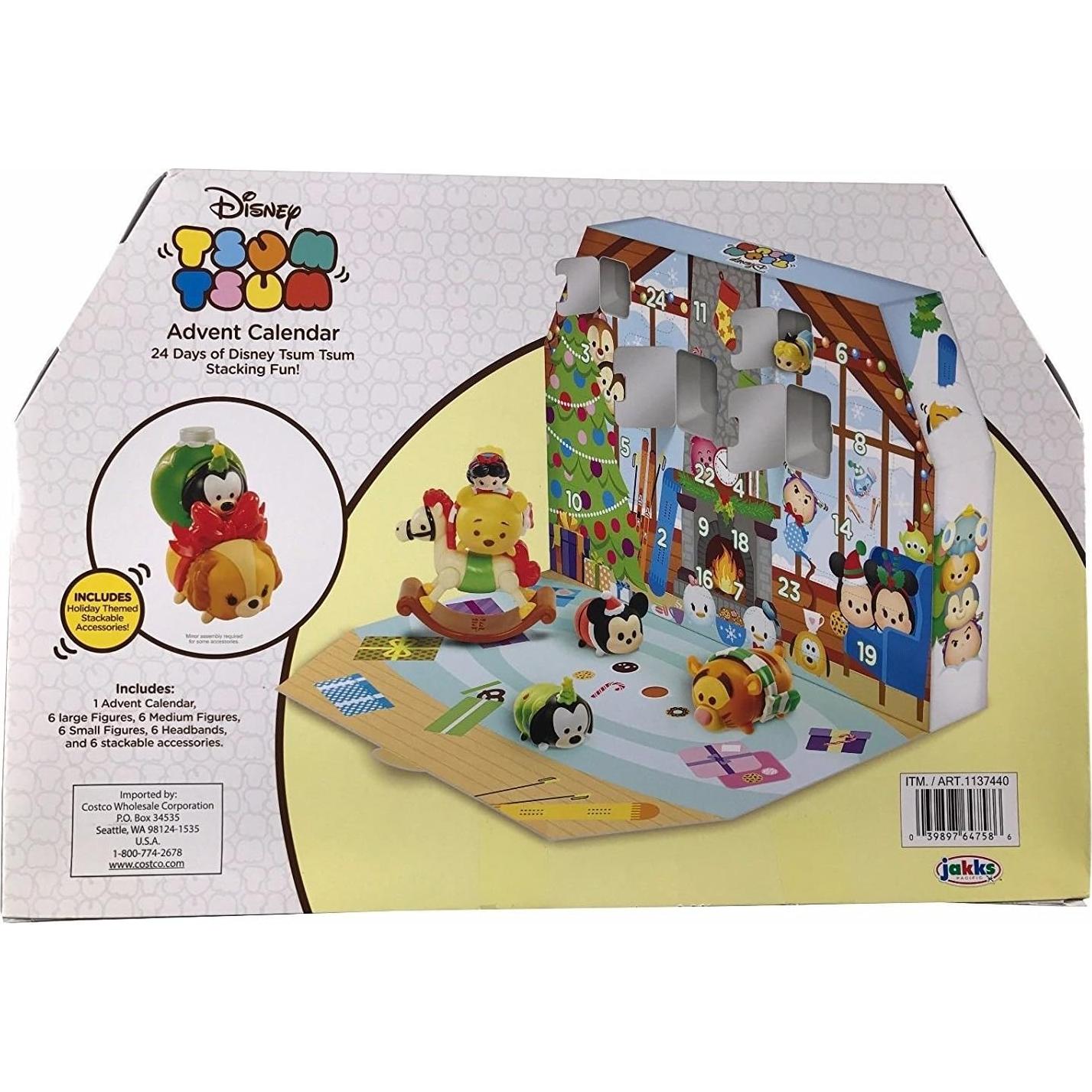 Calendario de Adviento Tsum Tsum Disney 18 Figuras y Accesorios