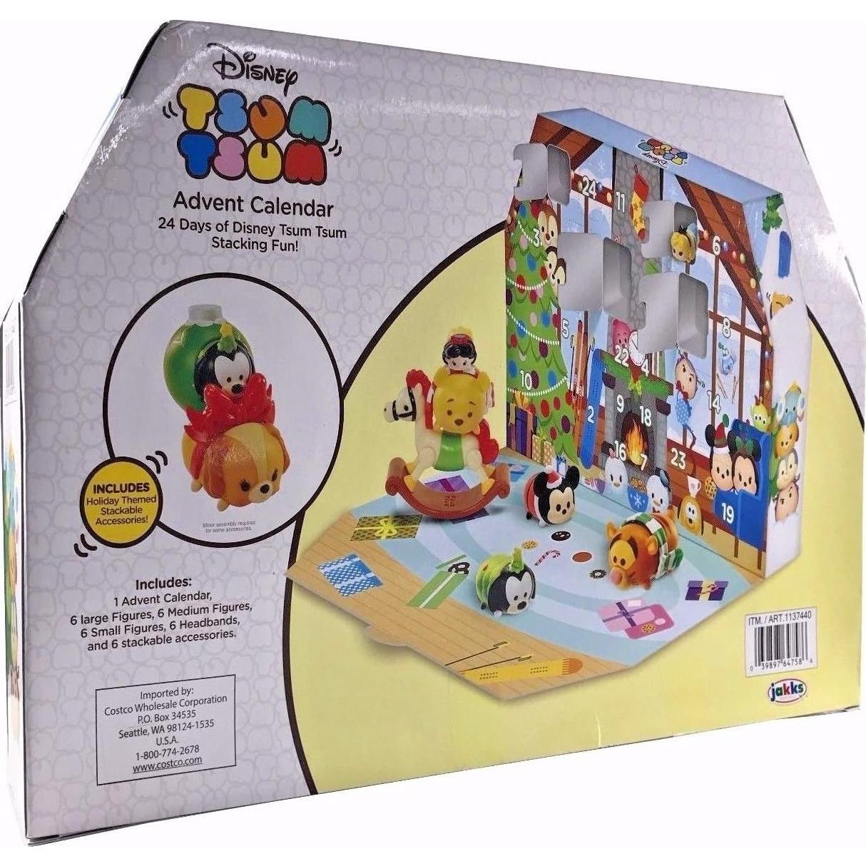 Calendario de Adviento Tsum Tsum Disney 18 Figuras y Accesorios