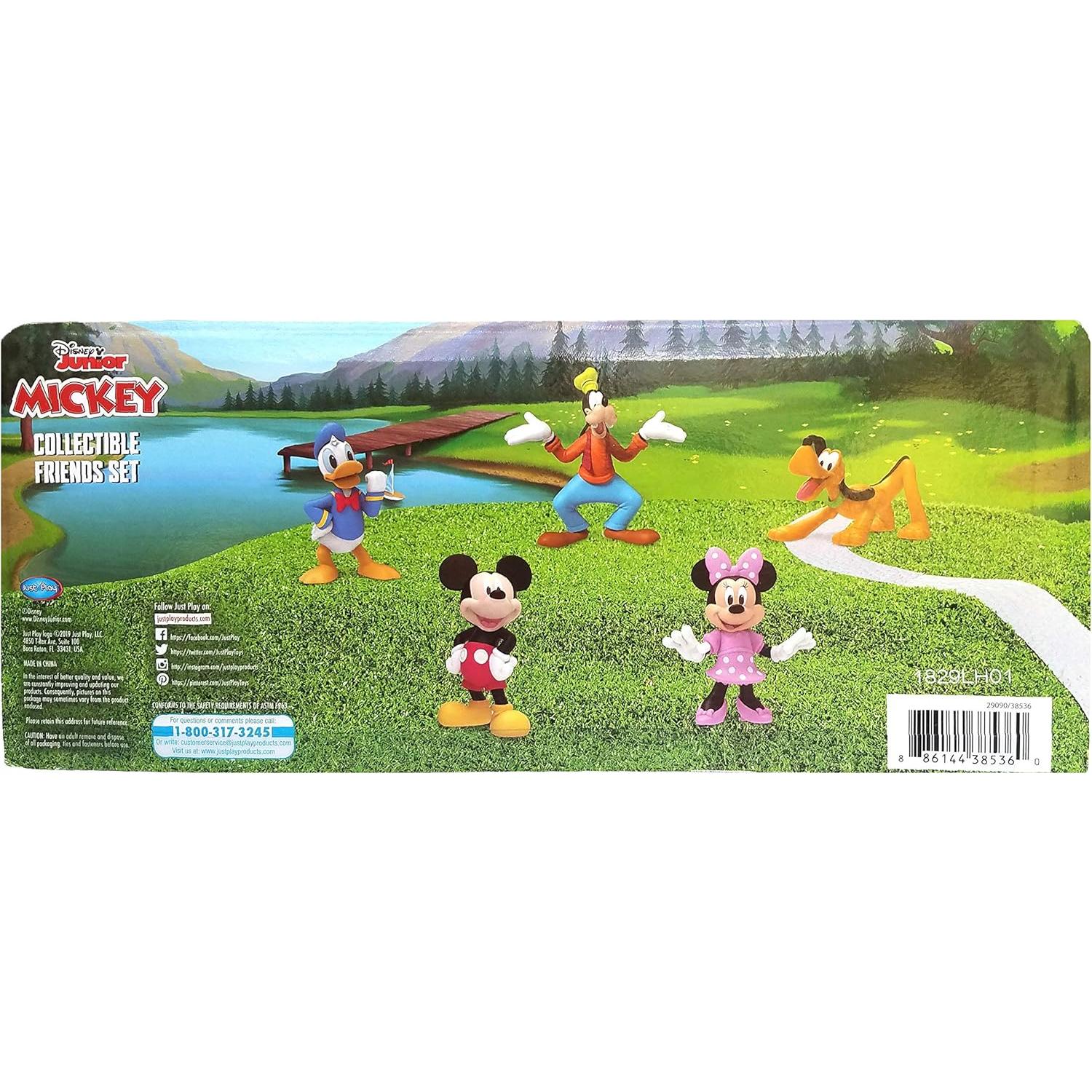 Conjunto de Figuras Coleccionables Mickey Mouse Disney - 5 Piezas
