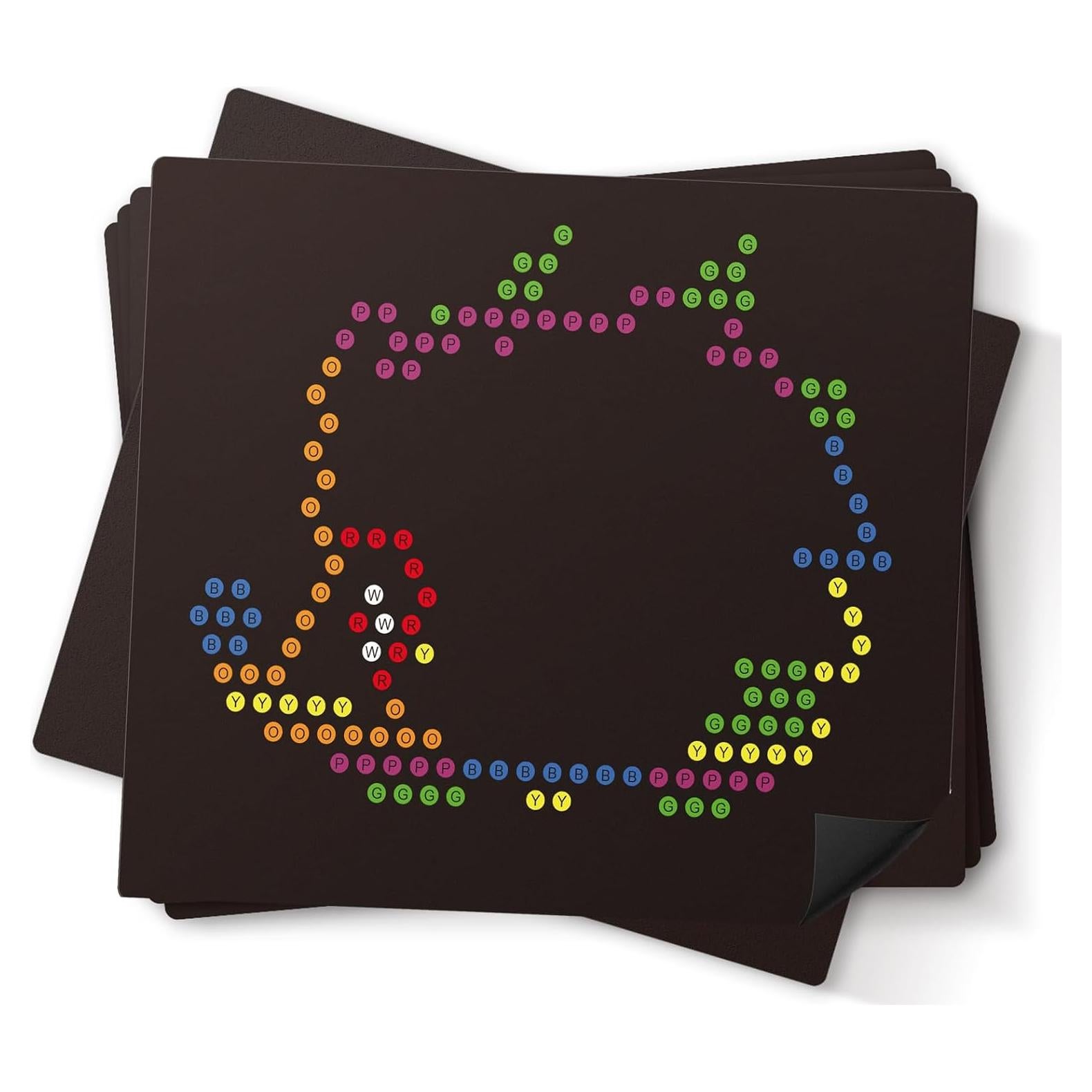 Plantillas de Recarga Animal 20PCS Bopika para Pantalla de Luz