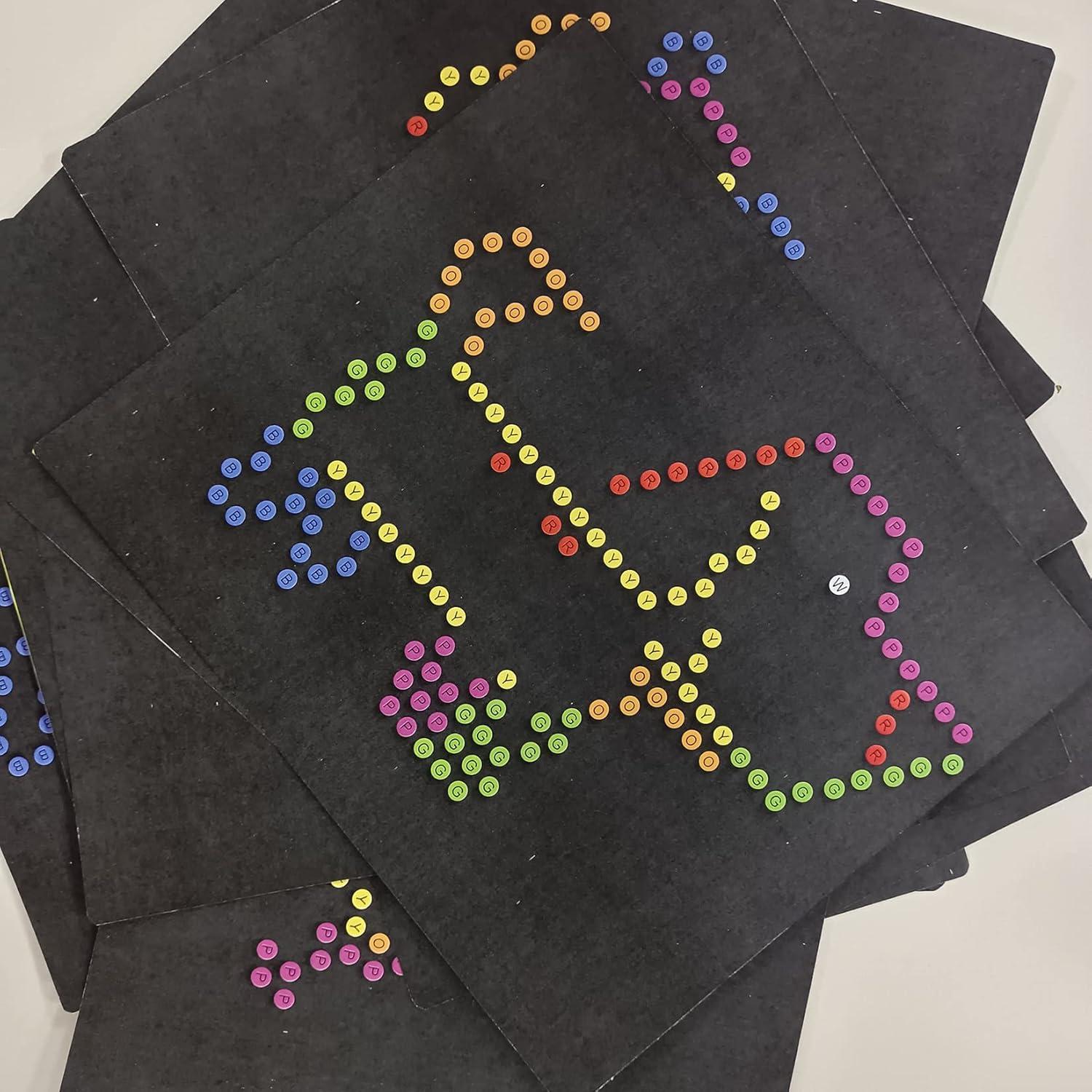 Plantillas de Recarga Animal 20PCS Bopika para Pantalla de Luz