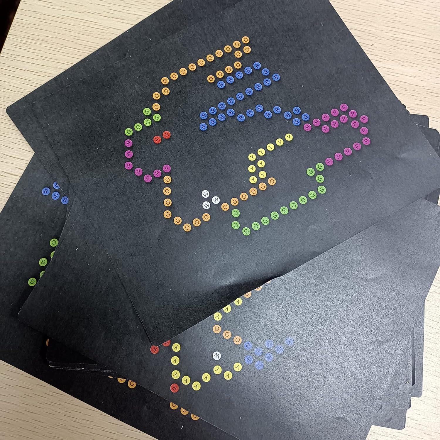 Plantillas de Recarga Animal 20PCS Bopika para Pantalla de Luz