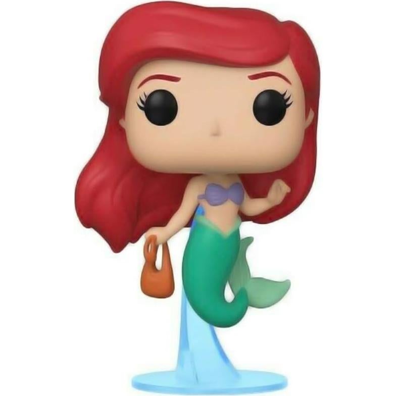 Funko Pop! Ariel con Bolsa - La Sirenita, 9.53 cm, Multicolor
