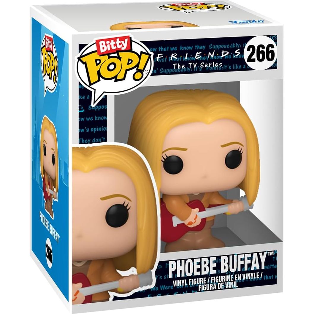 Funko Bitty POP! Friends - Phoebe y 3 figuras mini coleccionables
