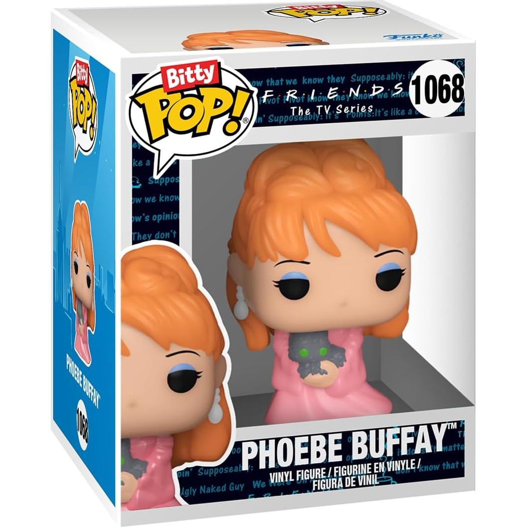 Funko Bitty POP! Friends - Phoebe y 3 figuras mini coleccionables