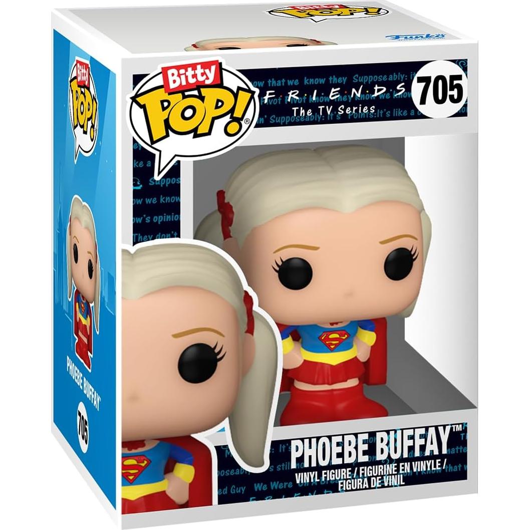 Funko Bitty POP! Friends - Phoebe y 3 figuras mini coleccionables