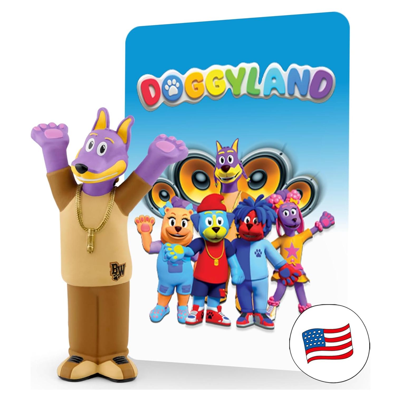 Tonies Doggyland Bow Wizzle Audio Toy Figurine from Doggyland; for Toniebox