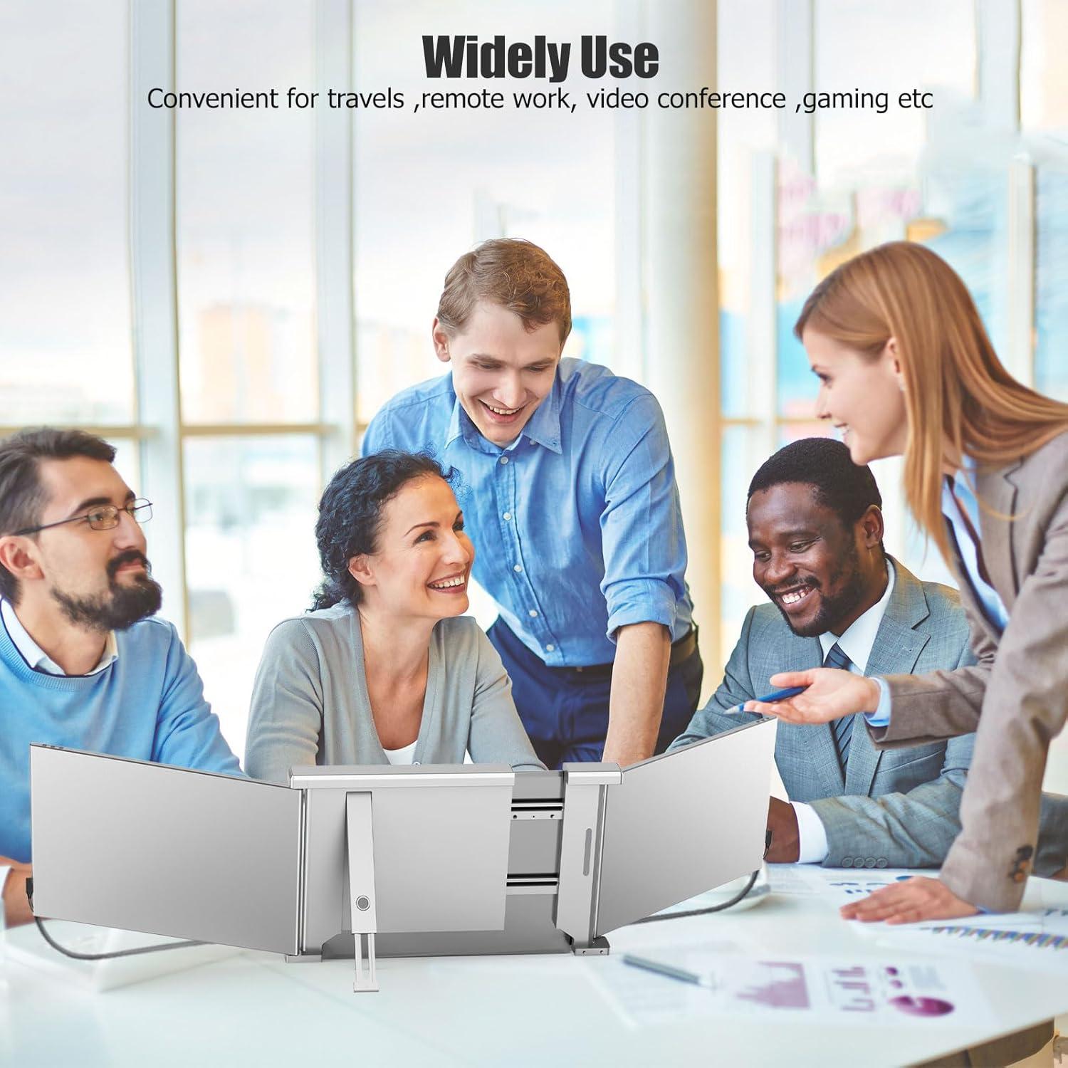 Extensor de Pantalla FHH S1 14" FHD 1080P Doble Portátil