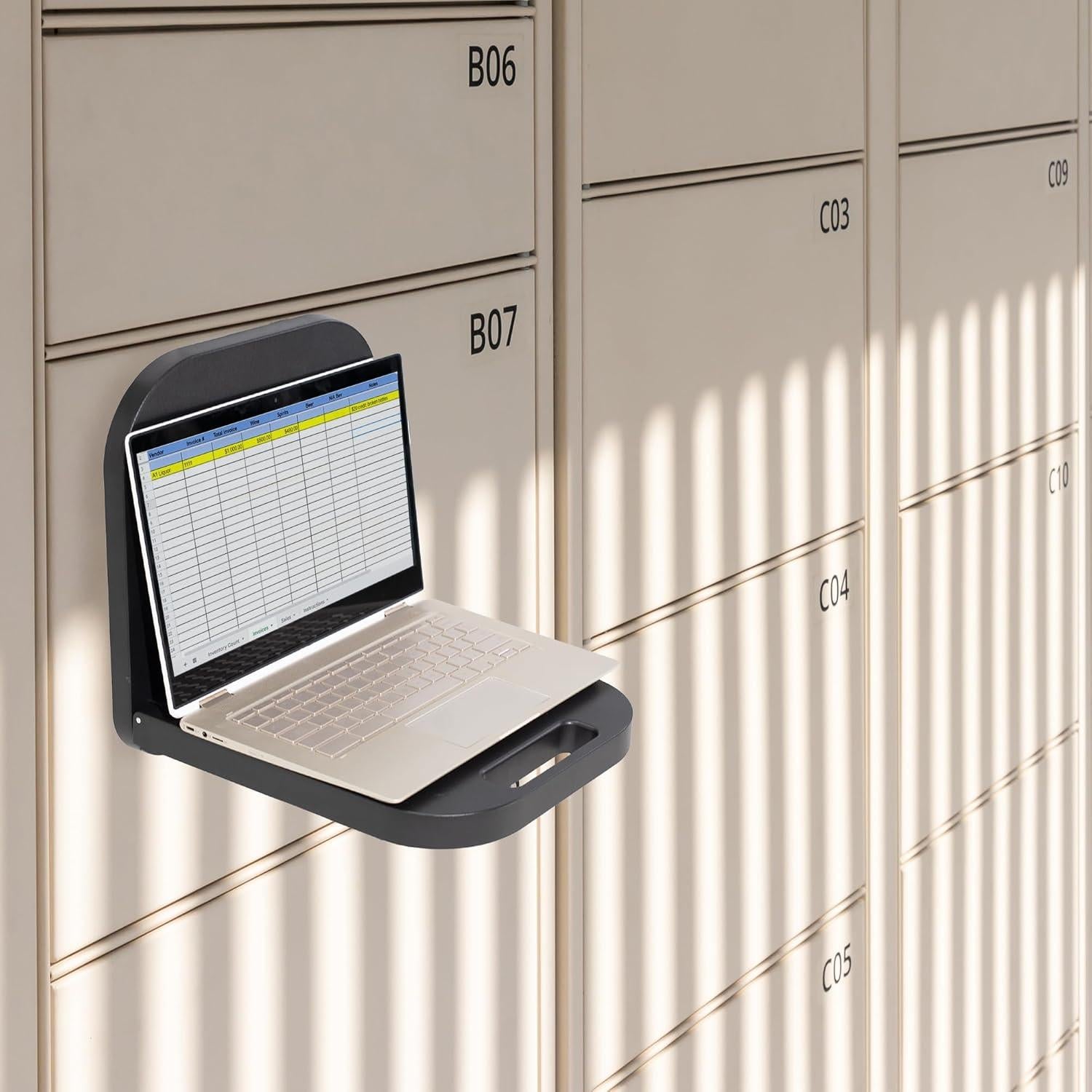 Estación de Trabajo Magnética VIVO DESK-MAG01 para Laptop