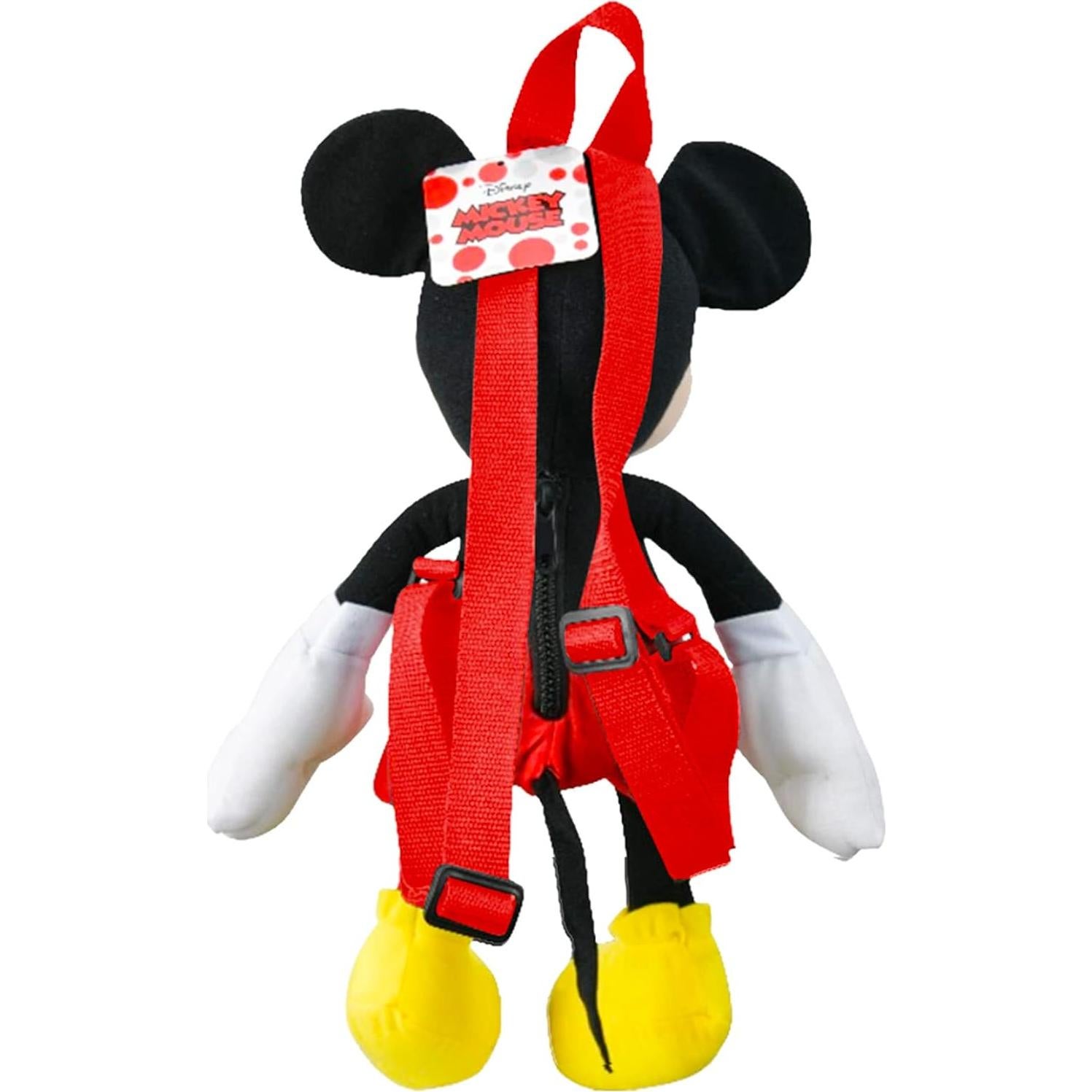 Mochila de Peluche Mickey Mouse 28L para Niños 6+