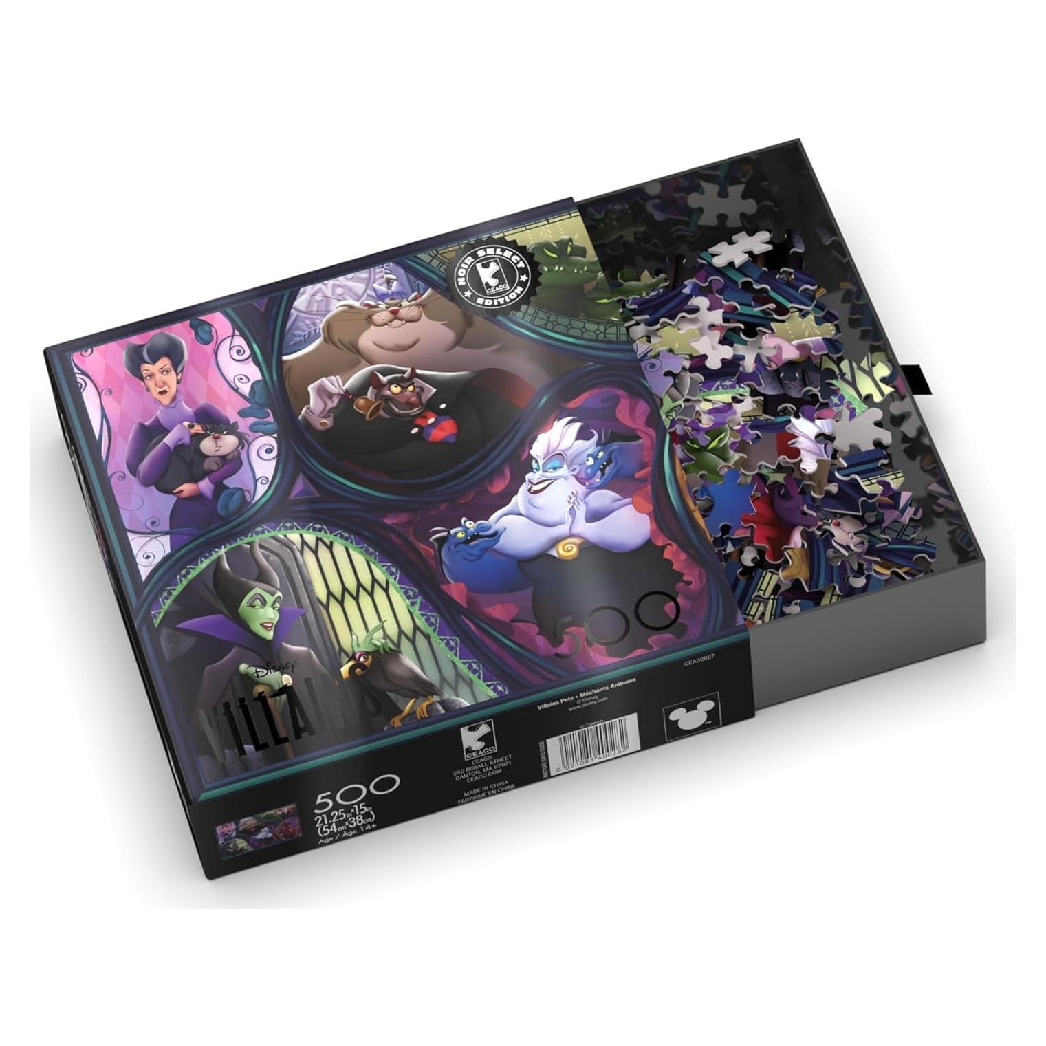 Rompecabezas 500 Piezas Buffalo Games Disney Villanos 54x38cm