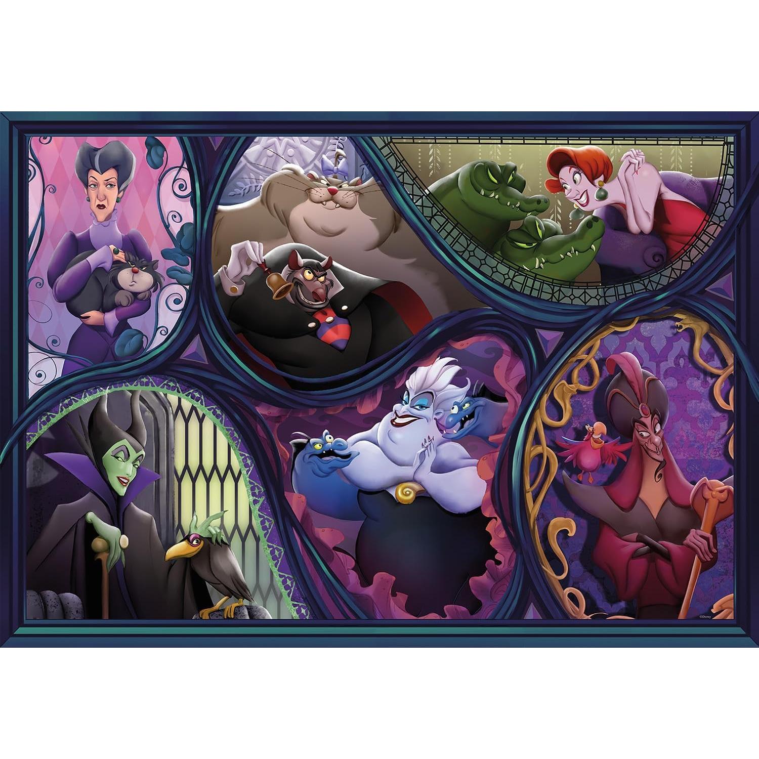 Rompecabezas 500 Piezas Buffalo Games Disney Villanos 54x38cm