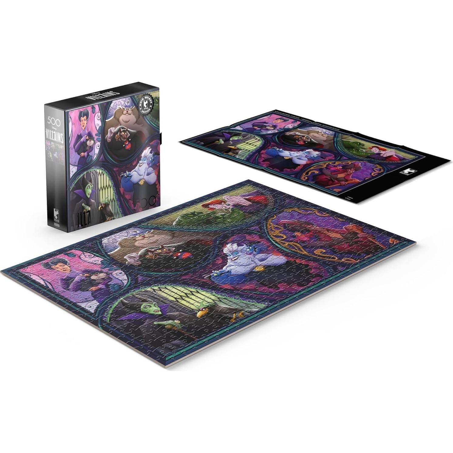 Rompecabezas 500 Piezas Buffalo Games Disney Villanos 54x38cm
