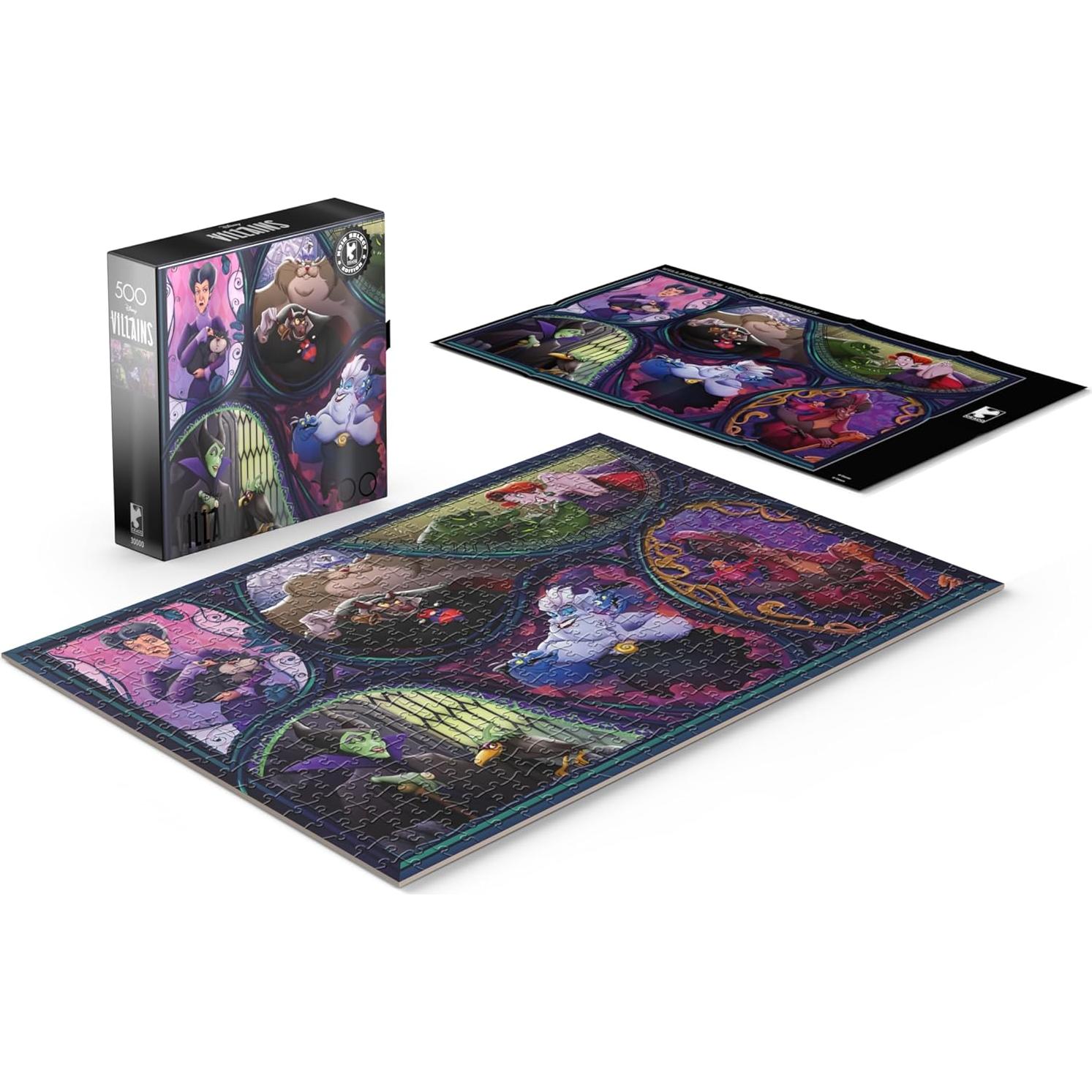 Rompecabezas 500 Piezas Buffalo Games Disney Villanos 54x38cm