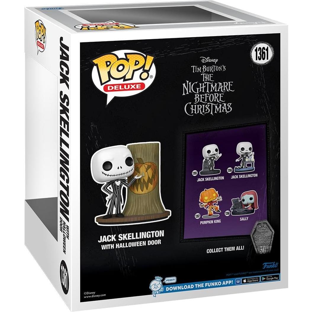 Funko POP! Jack Skellington 30 Aniversario - Disney El extraño mundo de Jack - Figura de vinilo 11.2 cm