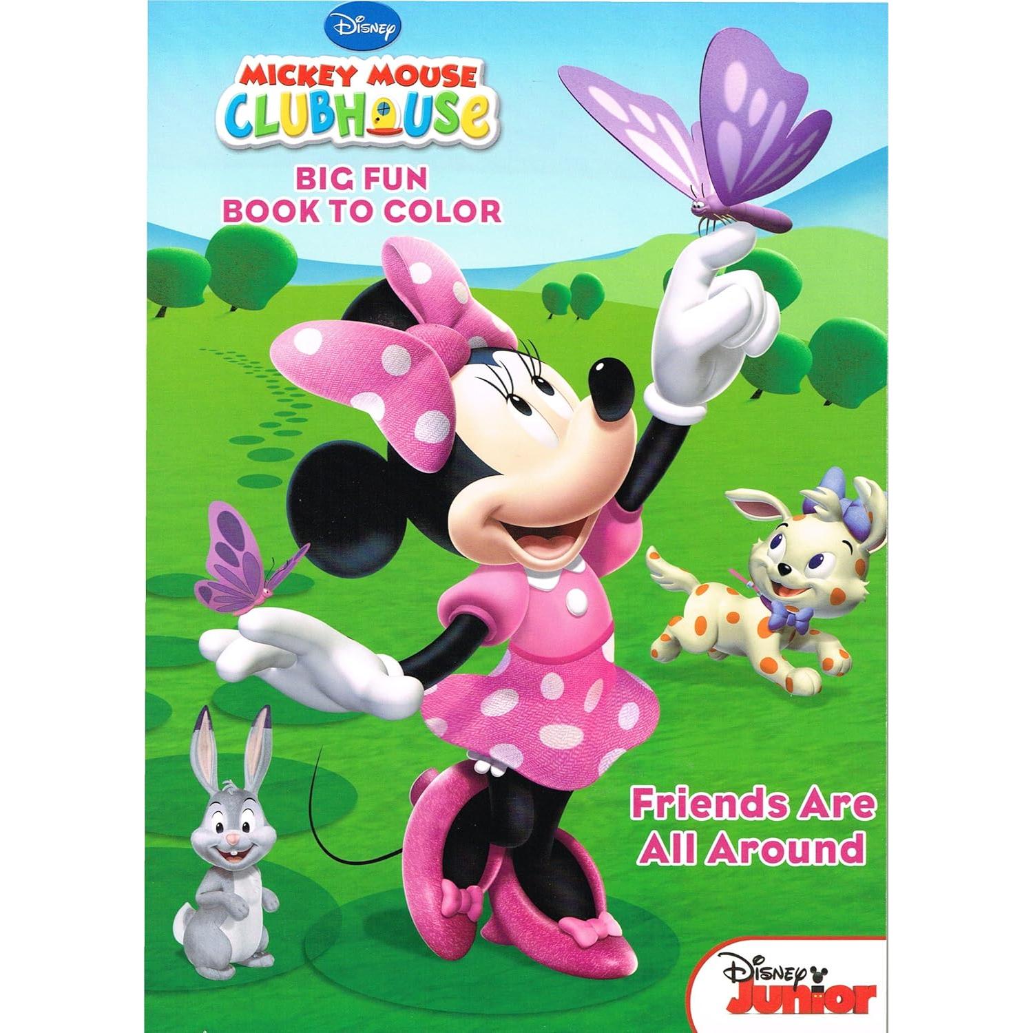 Set de 2 Libros para Colorear Disney Minnie Mouse 19x27cm