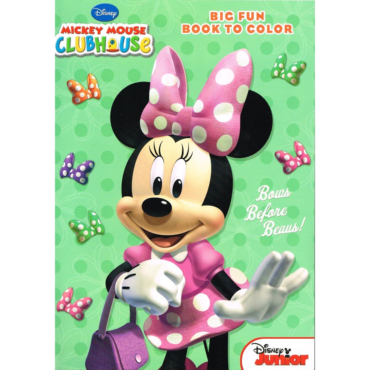 Set de 2 Libros para Colorear Disney Minnie Mouse 19x27cm