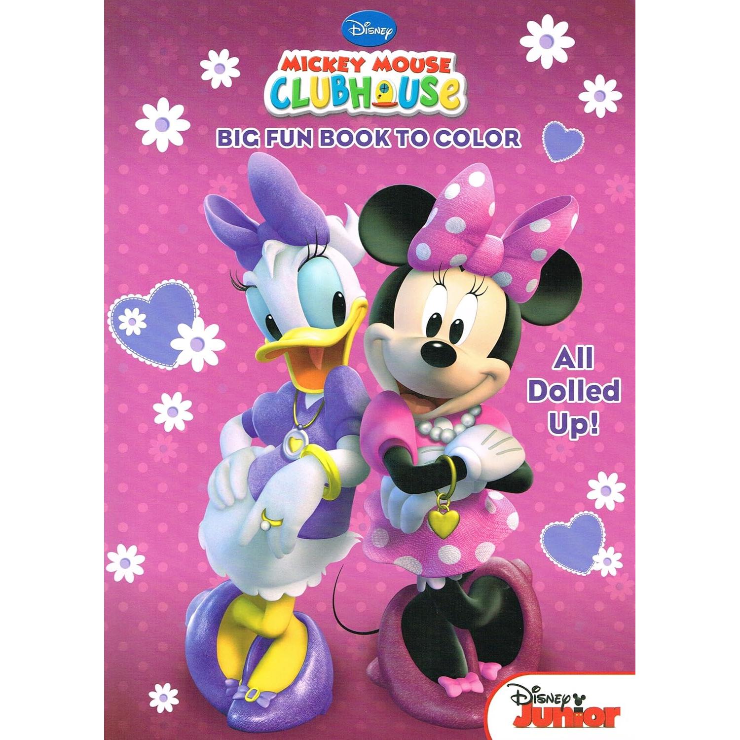 Set de 2 Libros para Colorear Disney Minnie Mouse 19x27cm