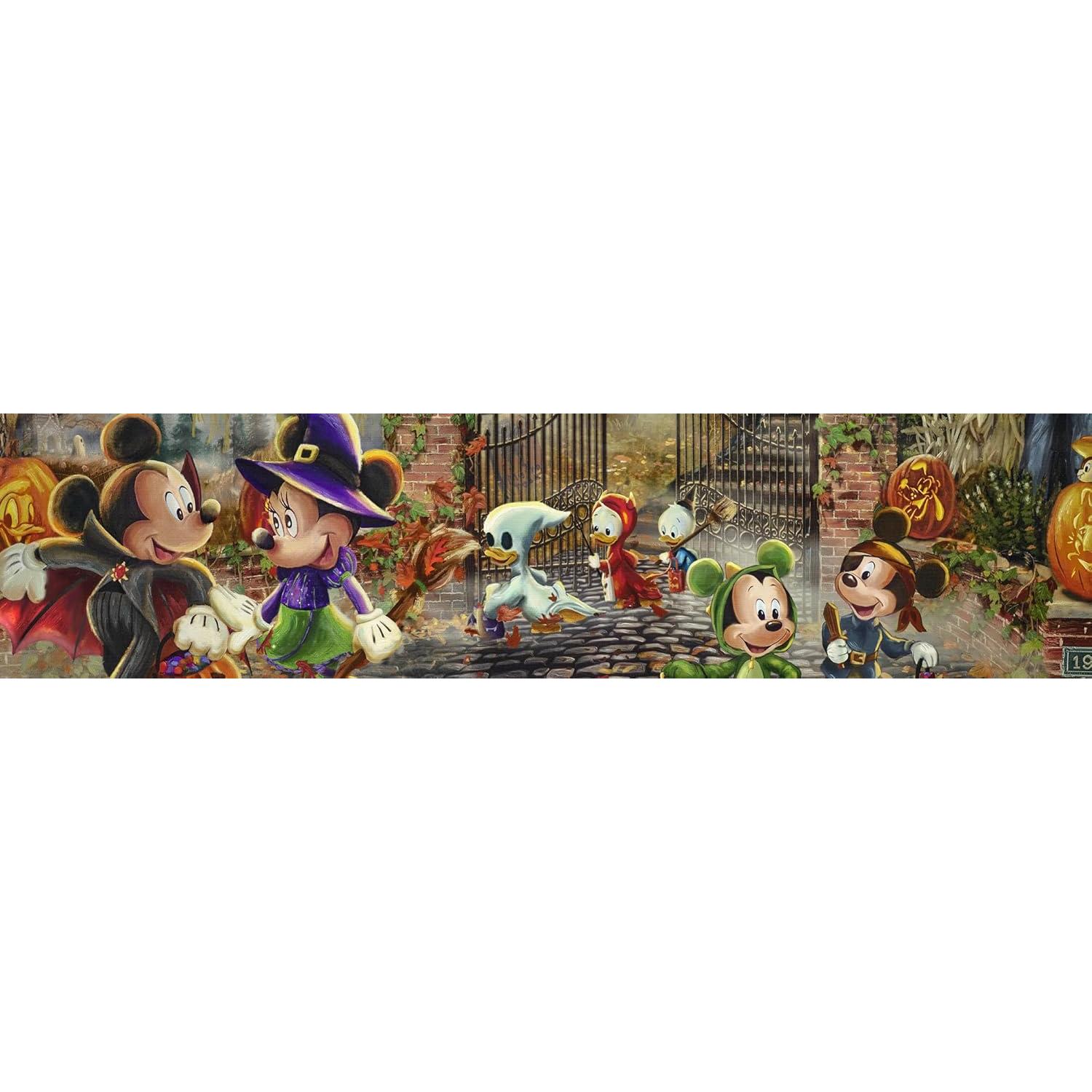Rompecabezas 1000 Piezas Ceaco Thomas Kinkade Mickey Minnie Halloween
