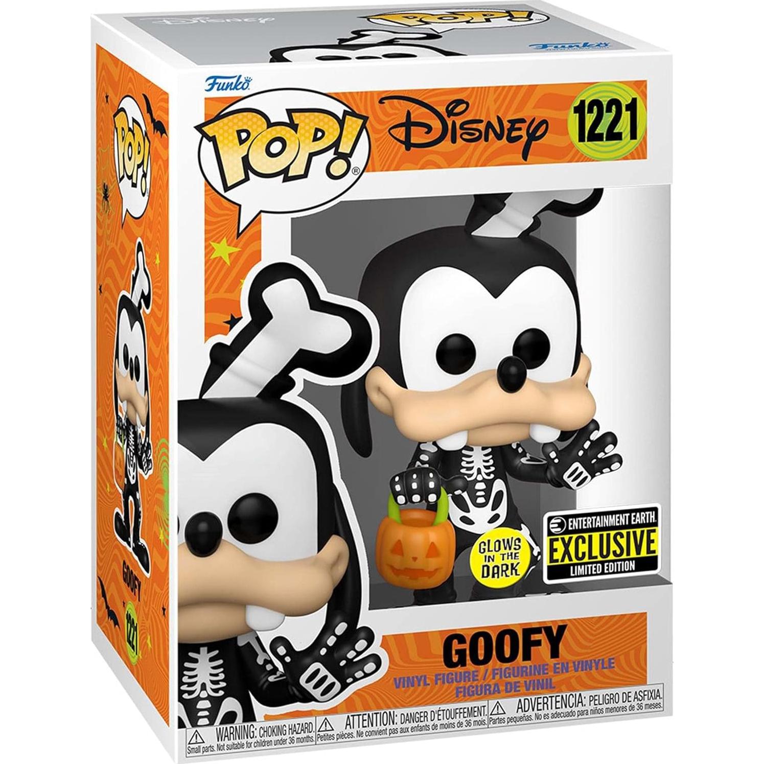 Funko Pop! Disney Goofy Esqueleto Brilla en la Oscuridad 9 cm