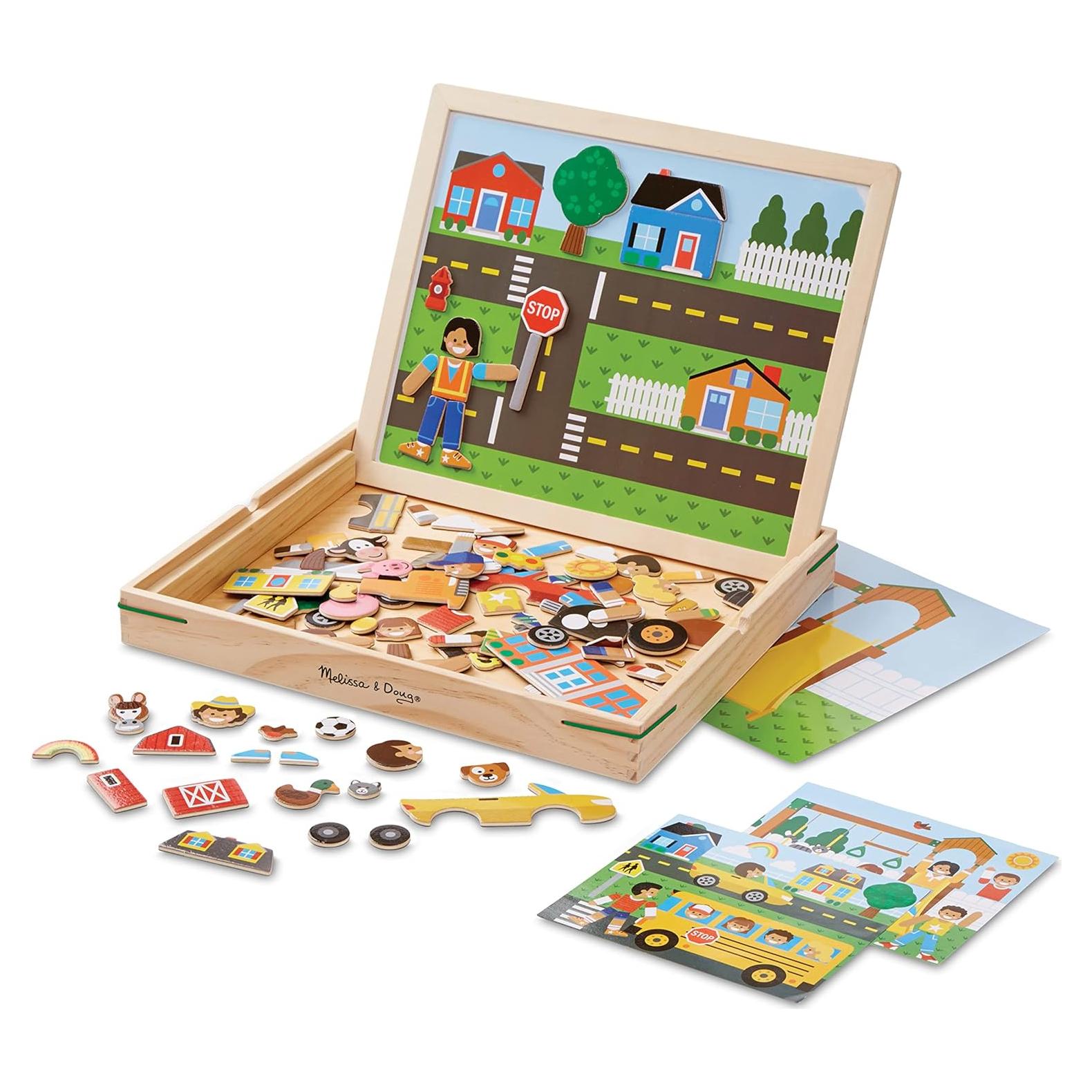Juego de Imágenes Magnéticas de Madera Melissa & Doug 119 Imanes