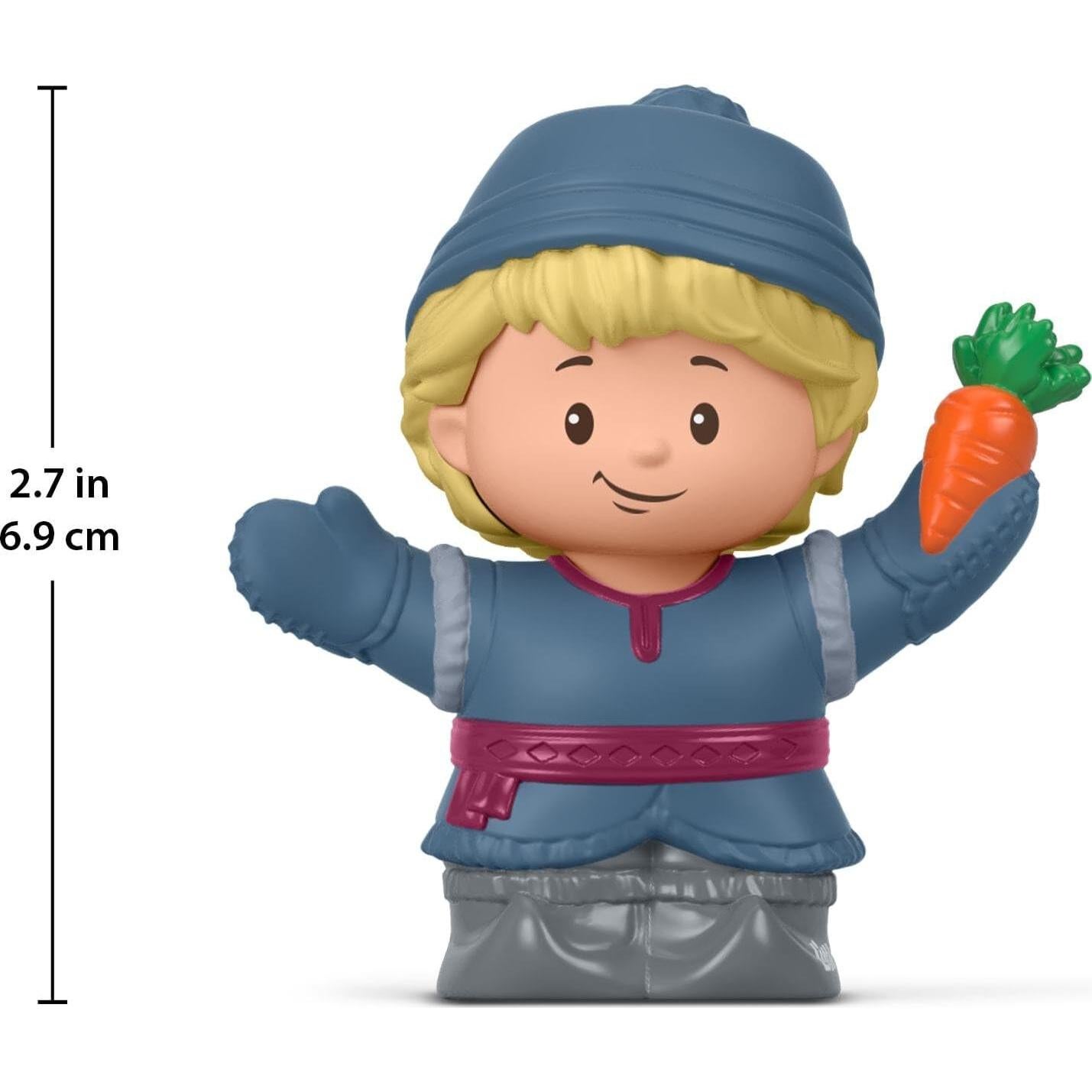Figura Kristoff Little People Disney Frozen para Juego Infantil