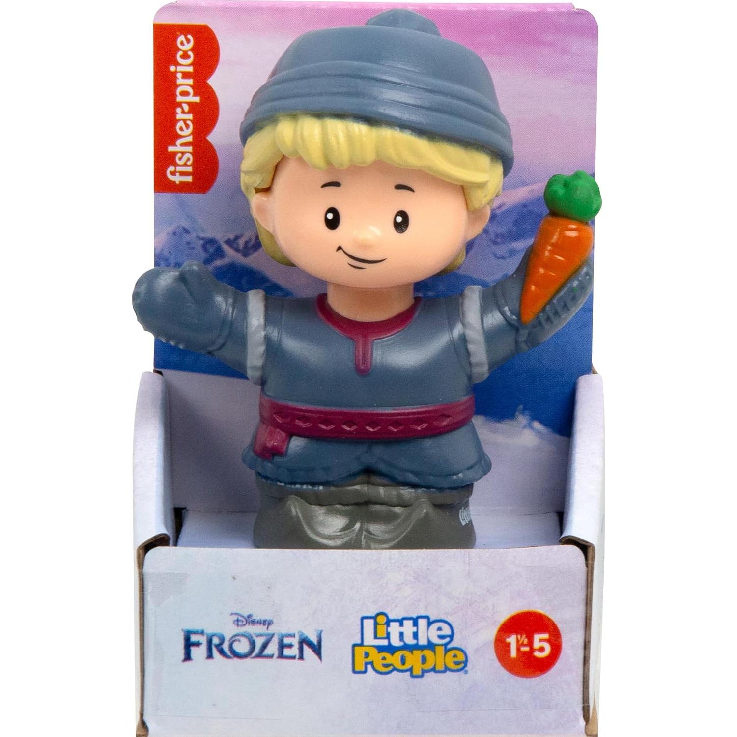 Figura Kristoff Little People Disney Frozen para Juego Infantil