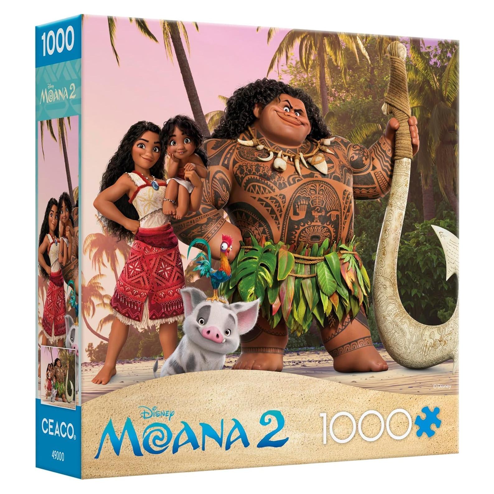 Rompecabezas Disney Moana 1000 Piezas Ceaco 67.6x48.3 cm