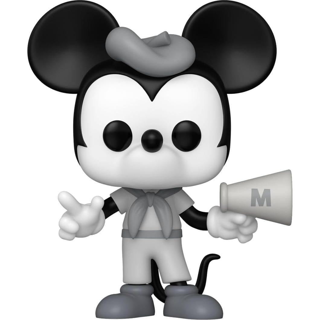 Funko Pop! Mickey Mouse Club - Figura Vinilo Blanco y Negro 9.8cm