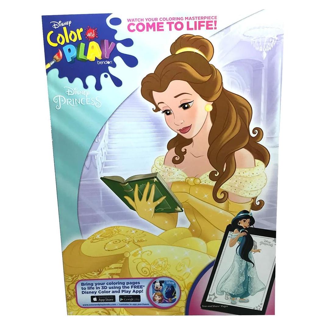 Libro para Colorear Disney ¡Ven a la Vida! 96 Páginas