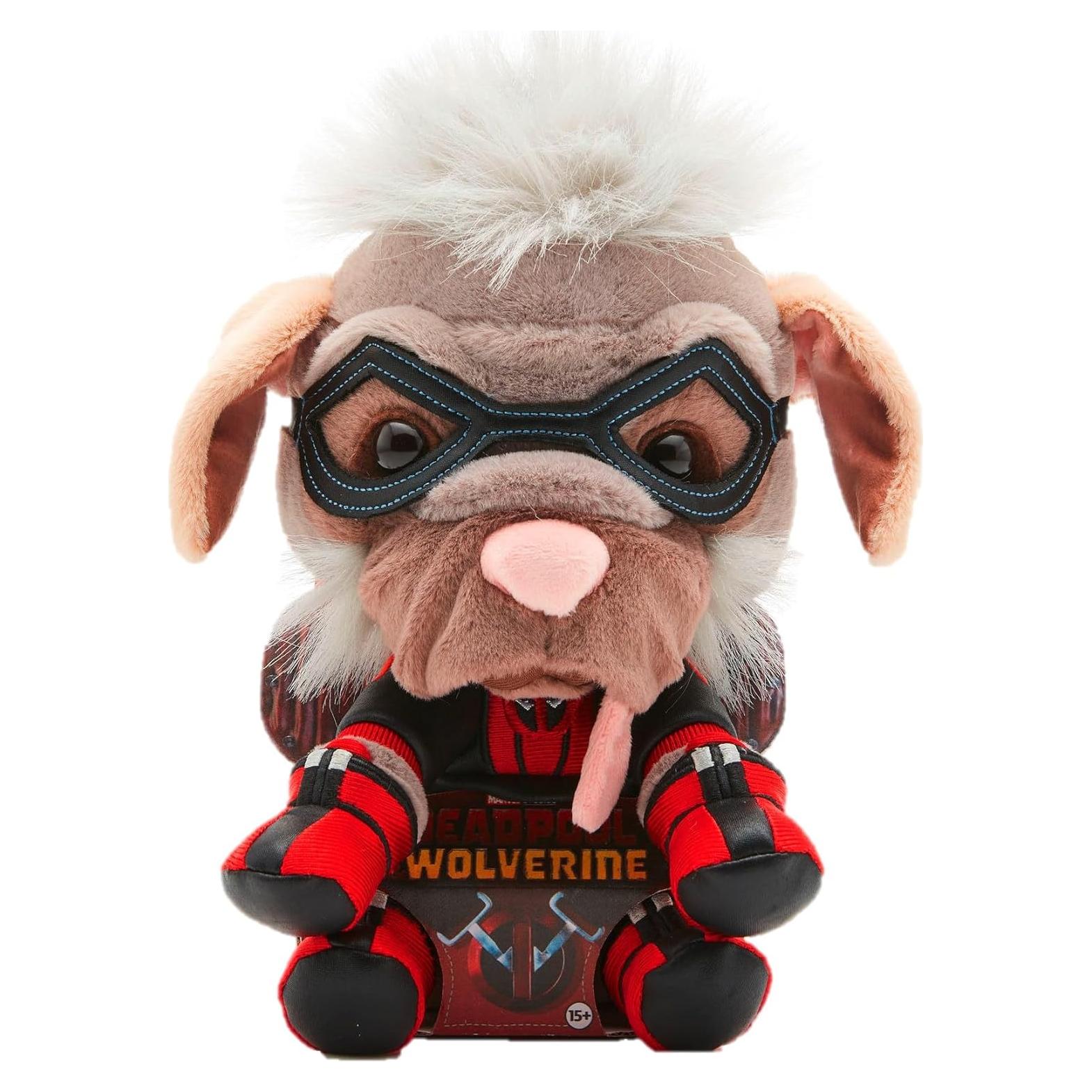 Peluche Dogpool Marvel 26 cm - Juguete de superhéroe