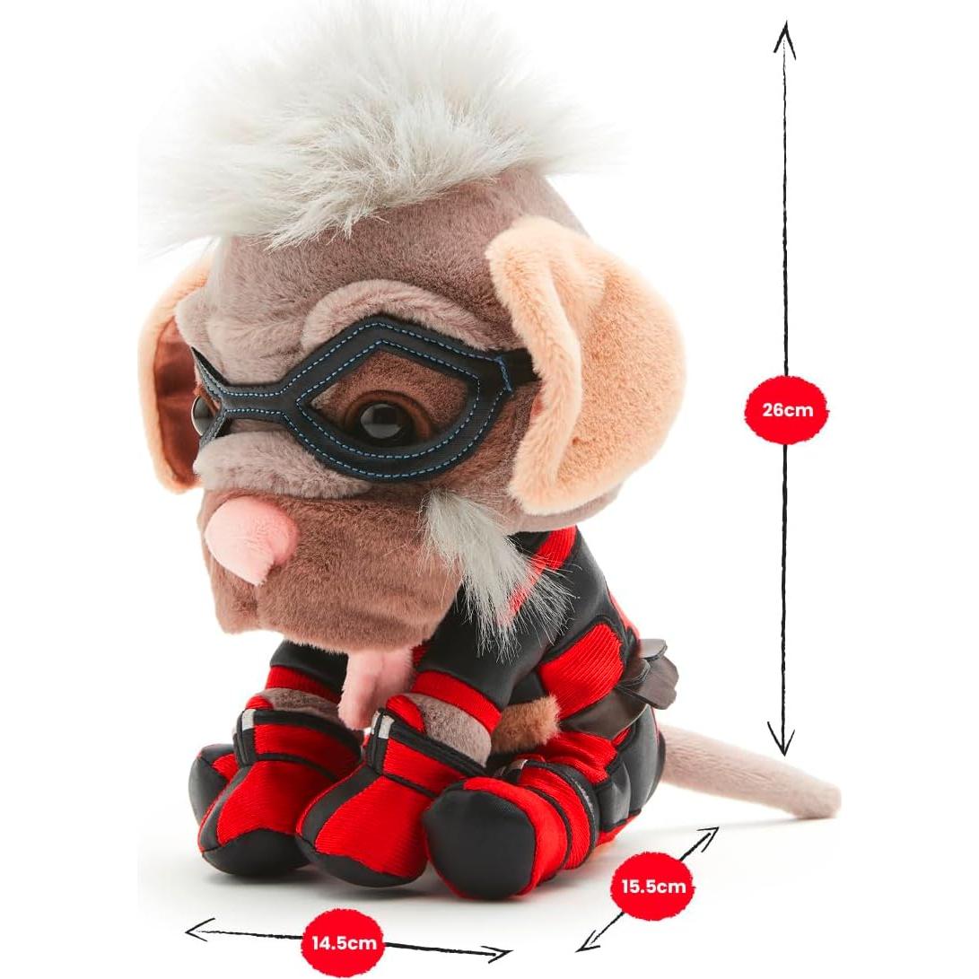 Peluche Dogpool Marvel 26 cm - Juguete de superhéroe