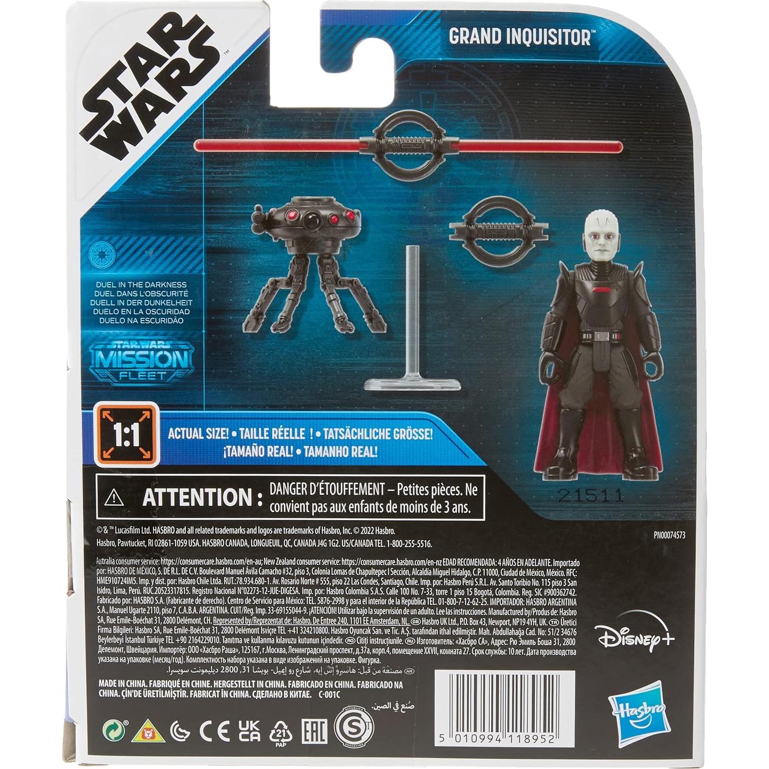 Figura de Acción Gran Inquisidor Star Wars 6.35 cm Hasbro