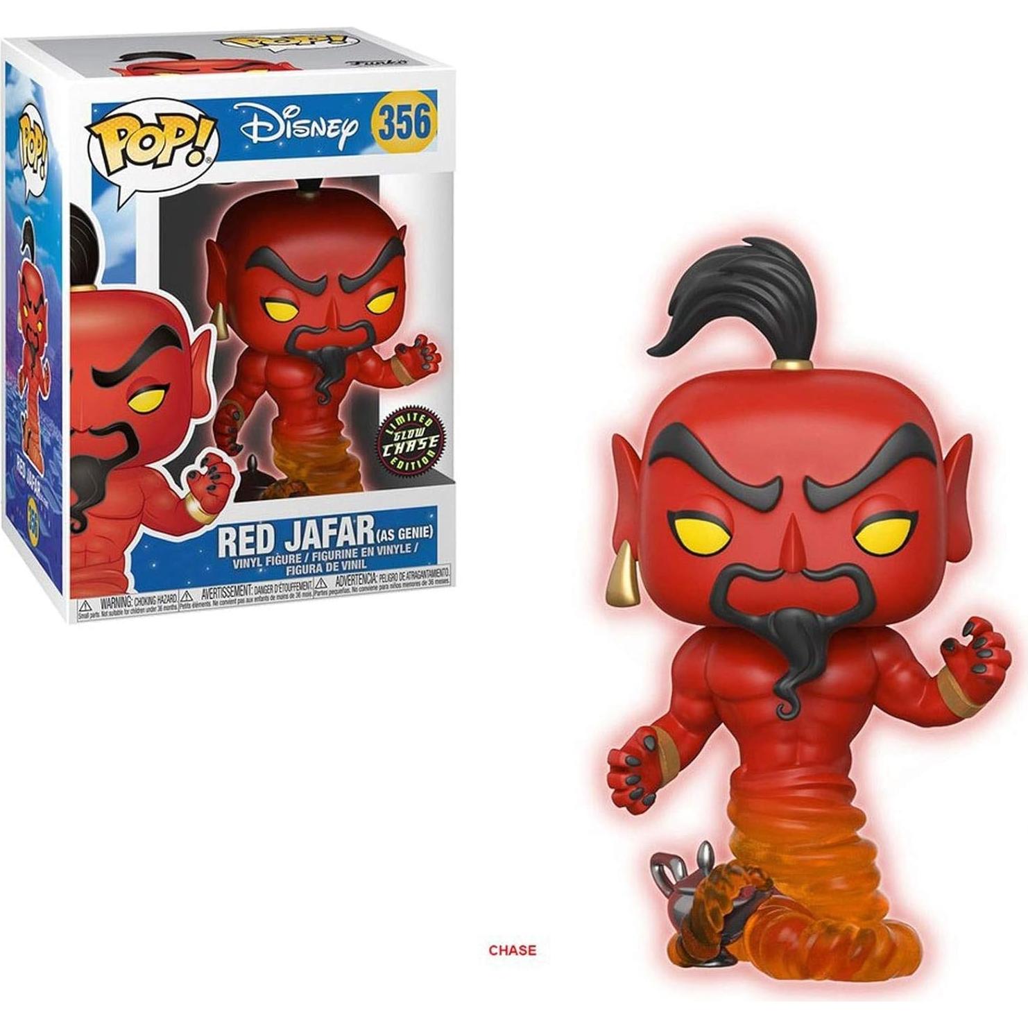 Figura Coleccionable Funko Pop! Aladino Jafar Rojo 9.5 cm