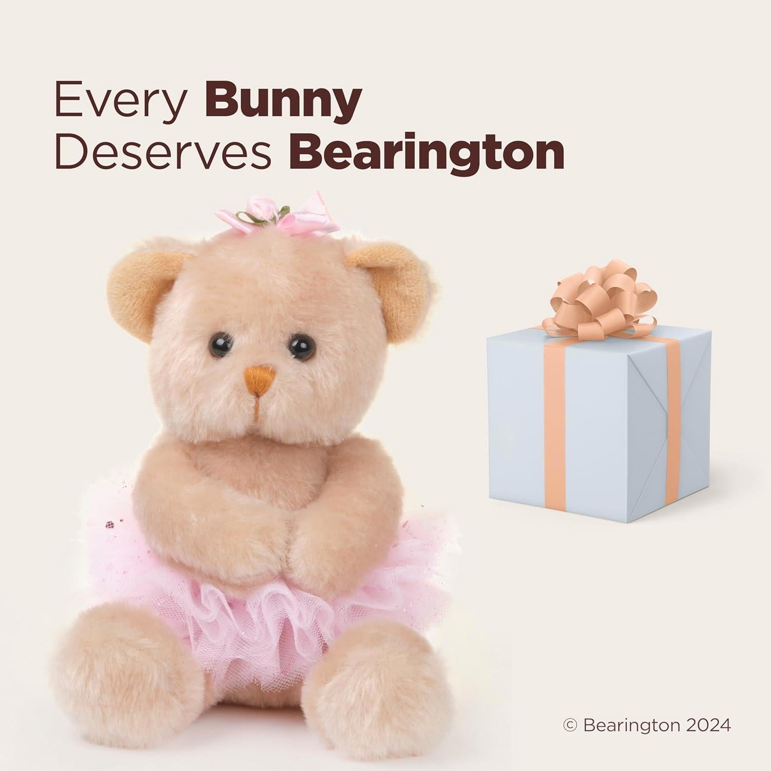 Oso de Peluche Bailarina Bearington 15 cm Rosa