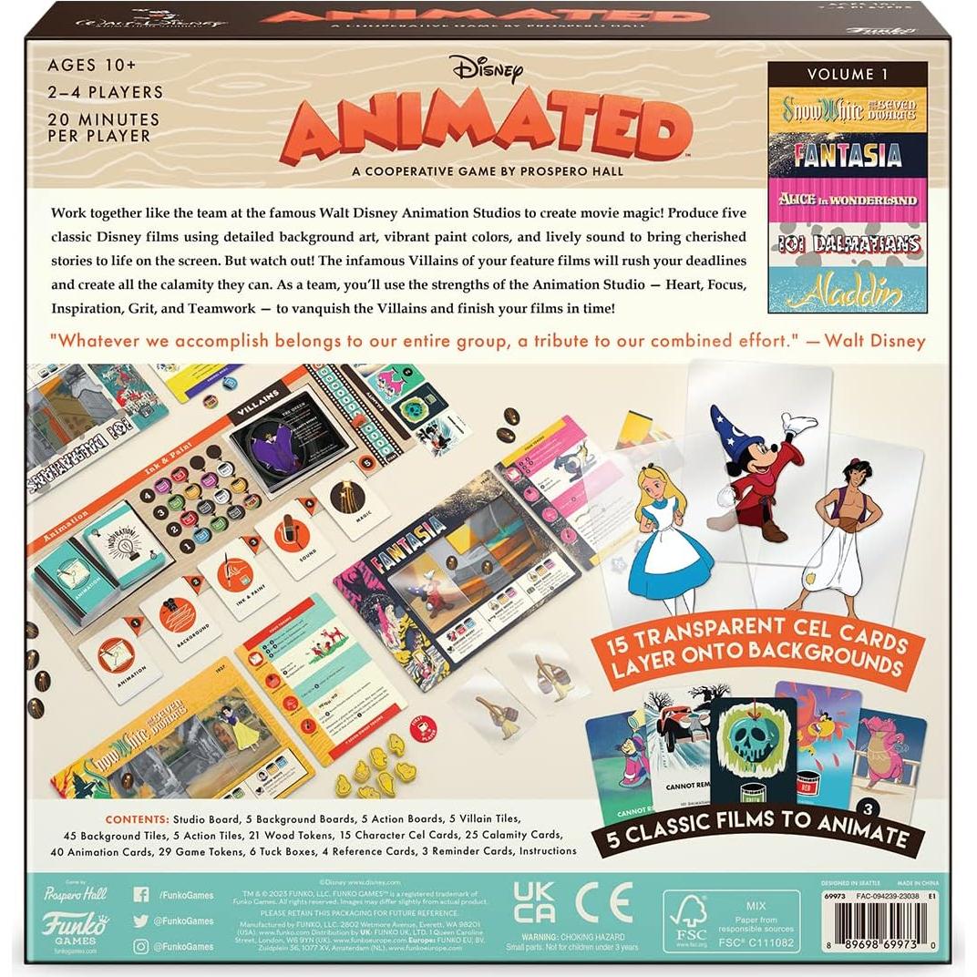 Juego de Estrategia Disney Funko para 2-4 Jugadores 10+