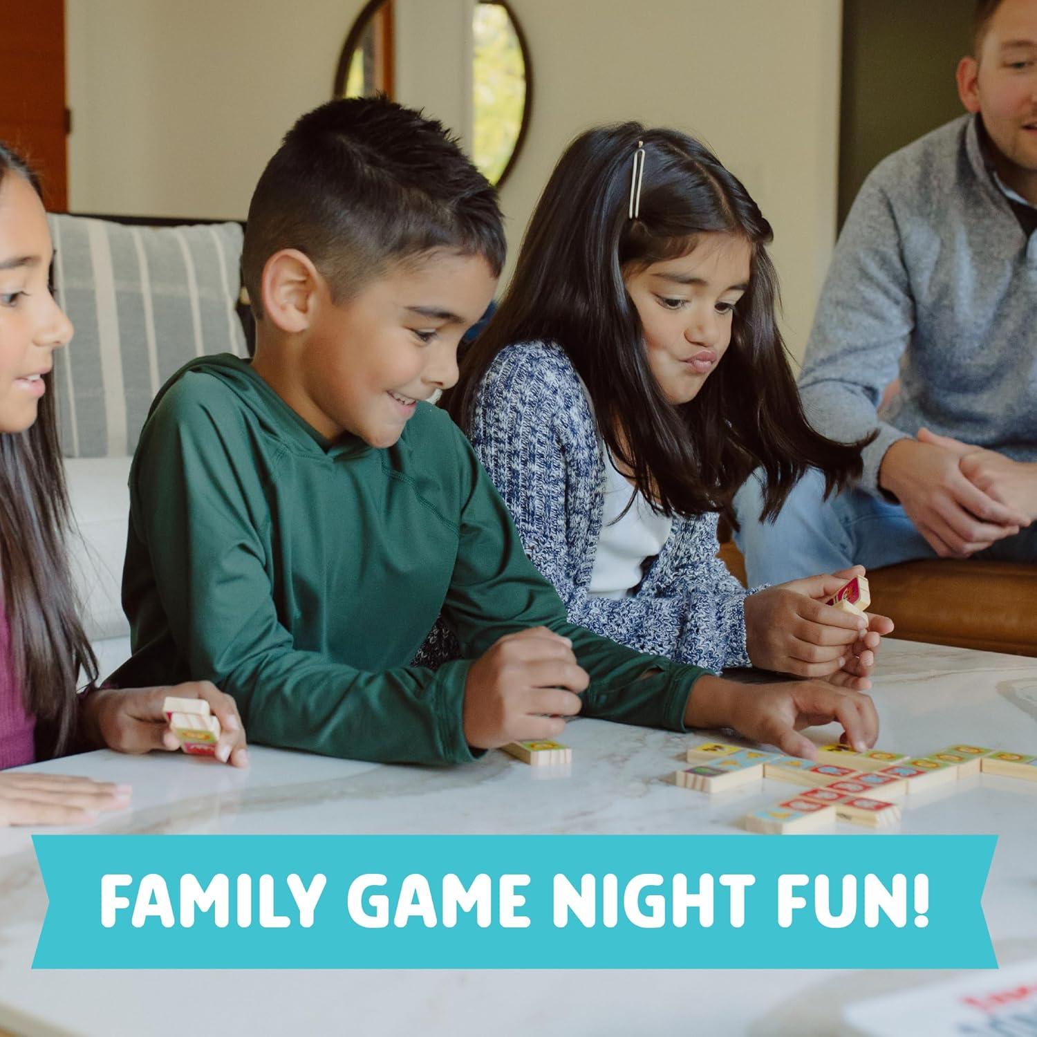 Juego de Dominó Doble Cara Chuckle & Roar - 28 Piezas de Madera