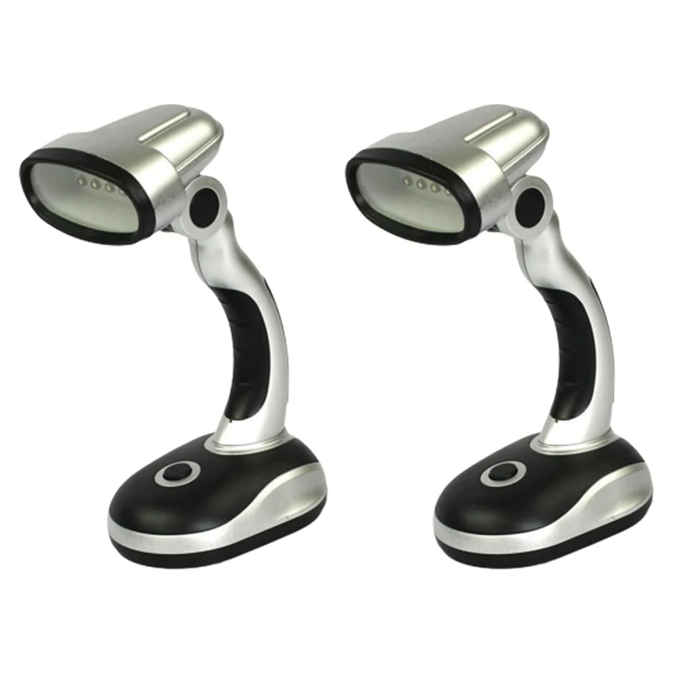 Lámpara de Escritorio LED Ragyzity 12 LEDs Portátil 2PCS