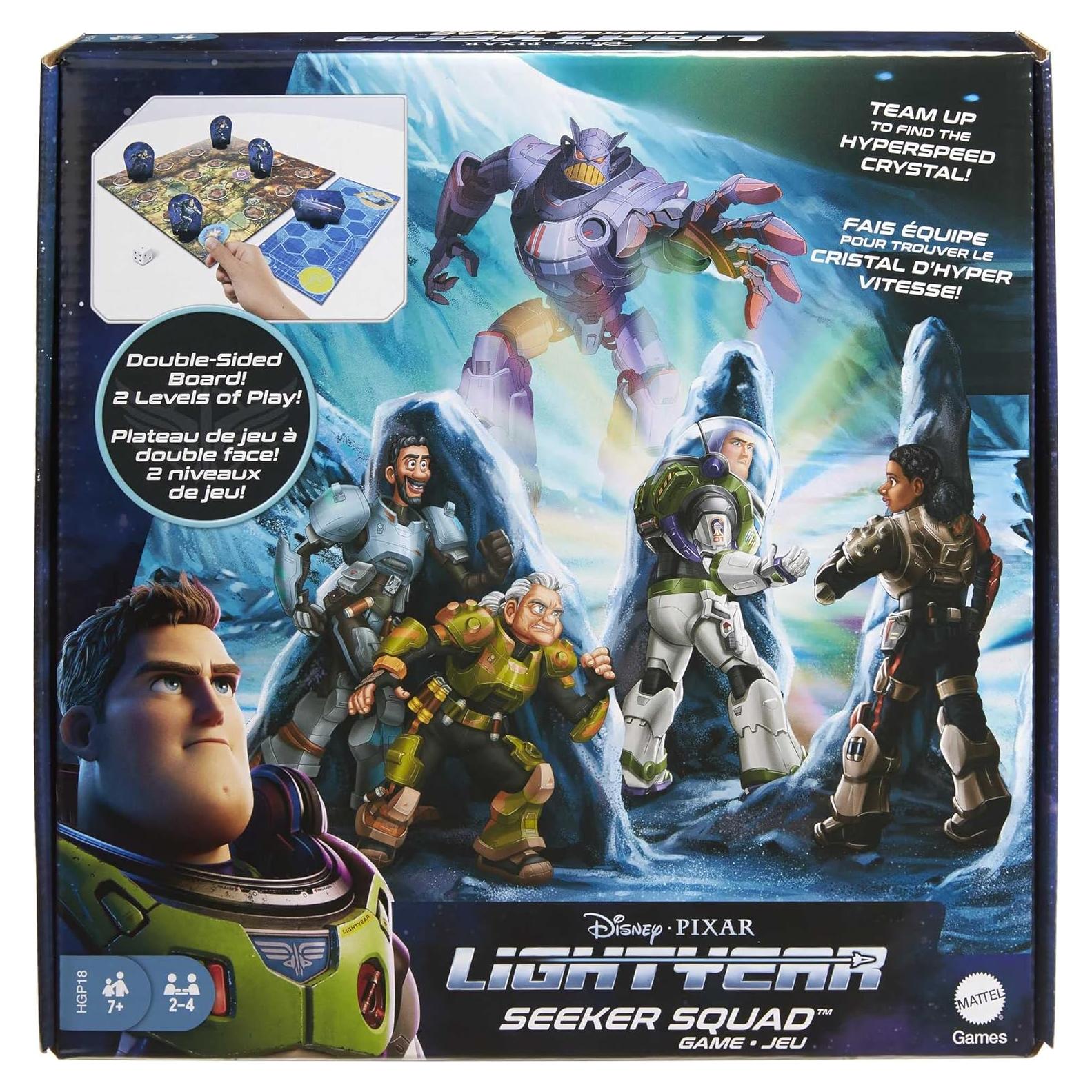 Juego de Mesa Mattel Lightyear Seeker Squad Cooperativo 2-4 Jugadores