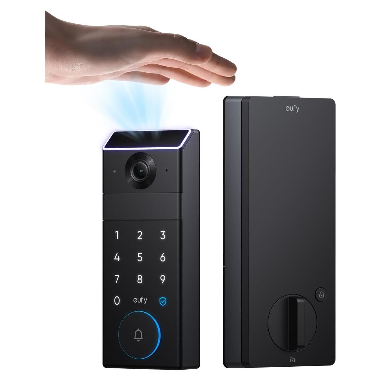 Cerradura Inteligente eufy FamiLock S3 Max con Cámara 2K HD