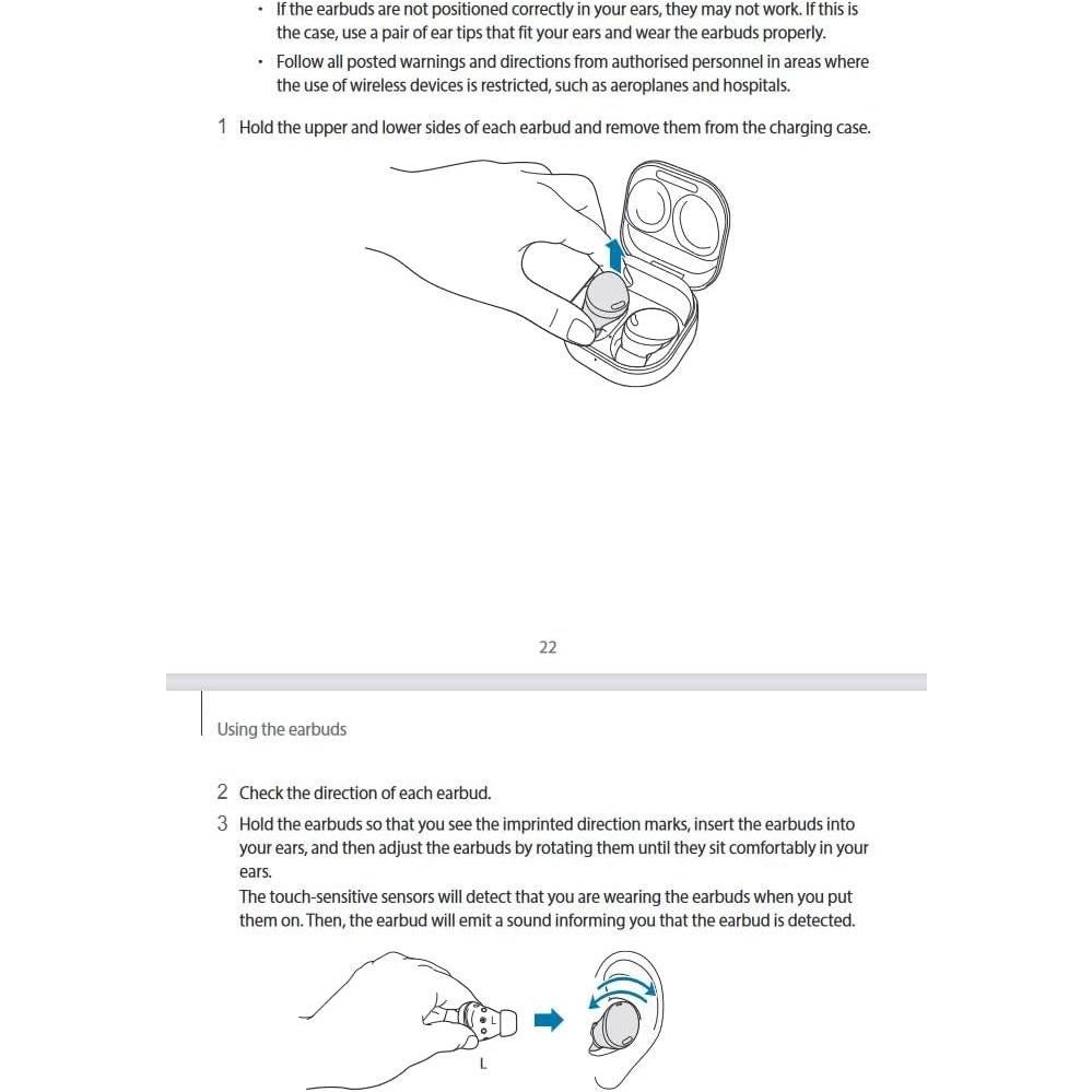 Auriculares Inalámbricos Samsung Galaxy Buds Pro R190 Negro