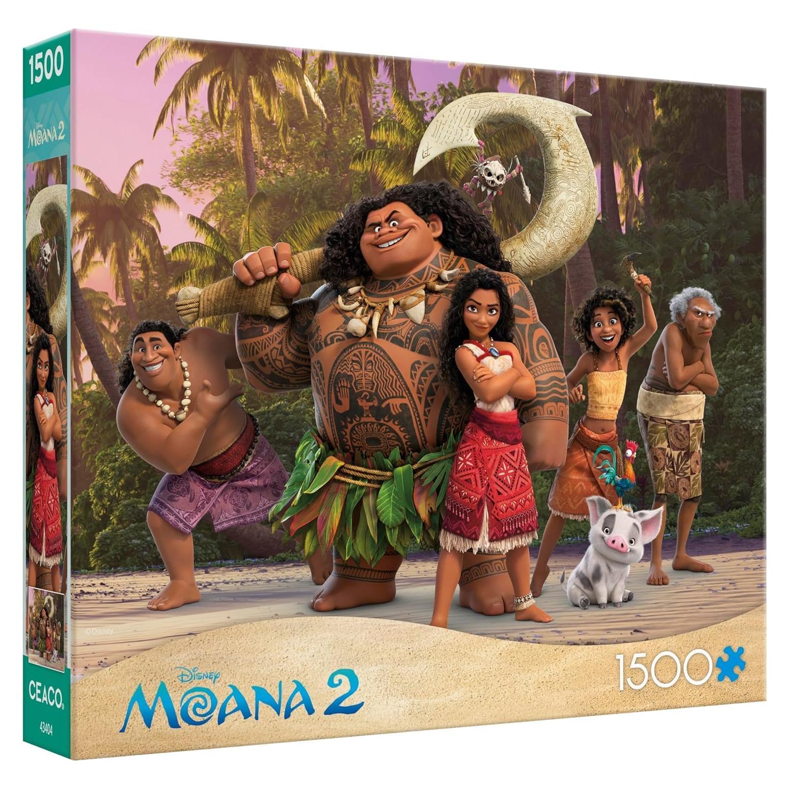 Rompecabezas Ceaco Moana 1500 Piezas Disney