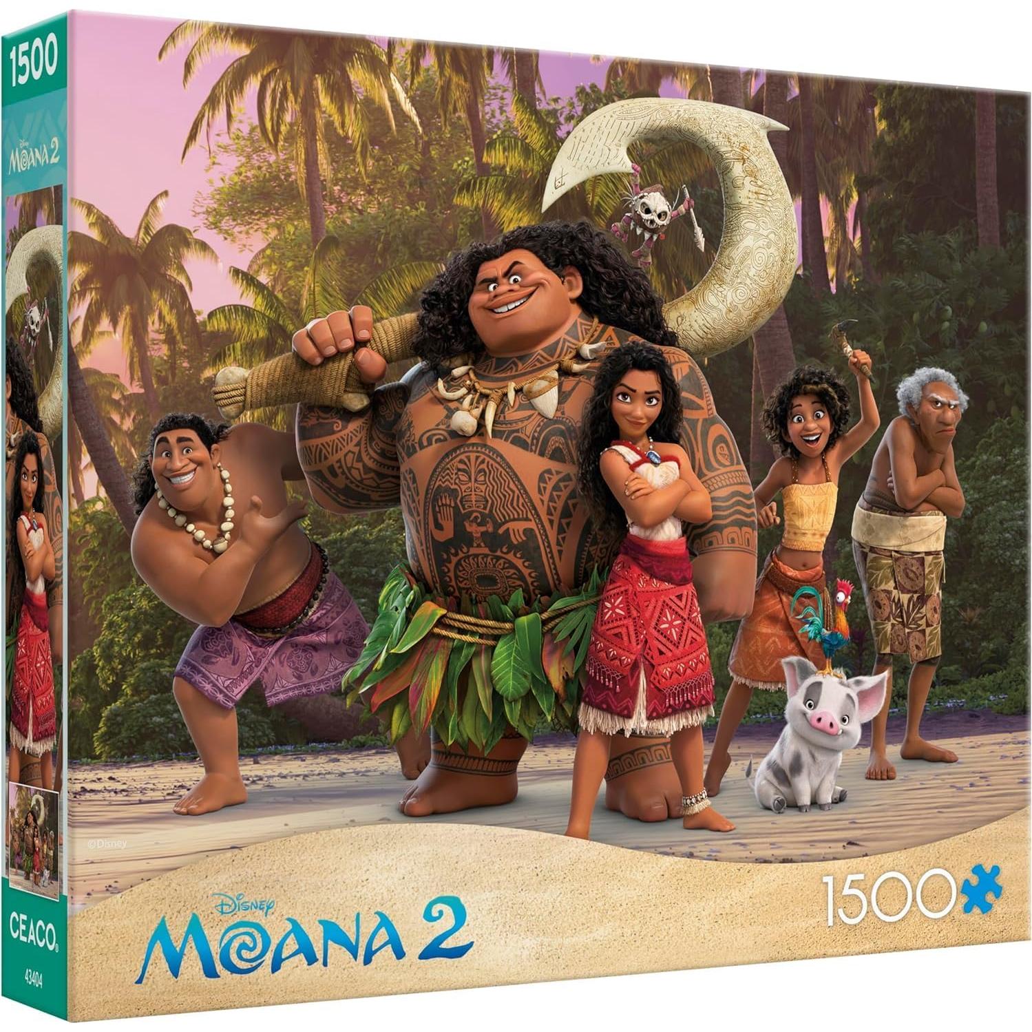 Rompecabezas Ceaco Moana 1500 Piezas Disney