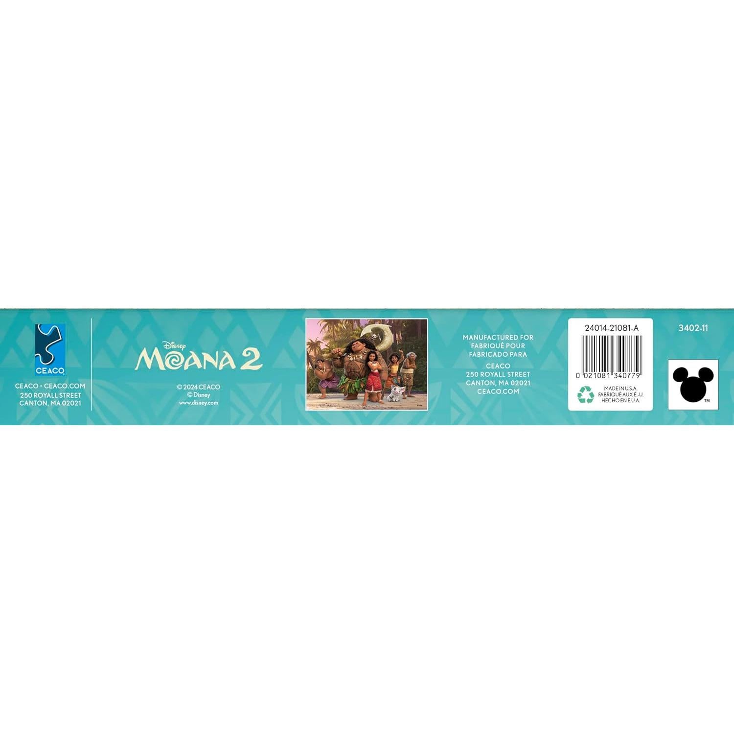 Rompecabezas Ceaco Moana 1500 Piezas Disney