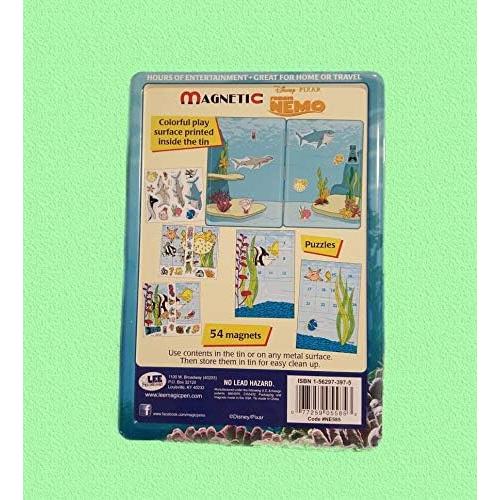 Conjunto de Rompecabezas Magnéticos Disney Pixar Nemo y Dory